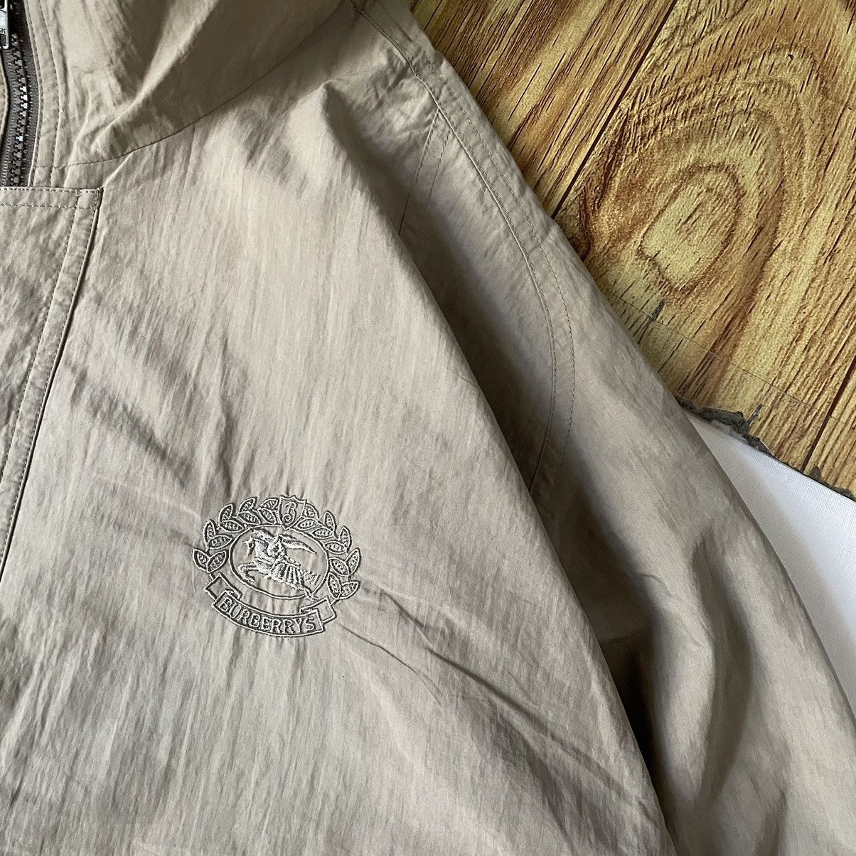 Burberry Burberrys vintage jacket 1980s Size US L / EU 52-54 / 3 - 3 Thumbnail