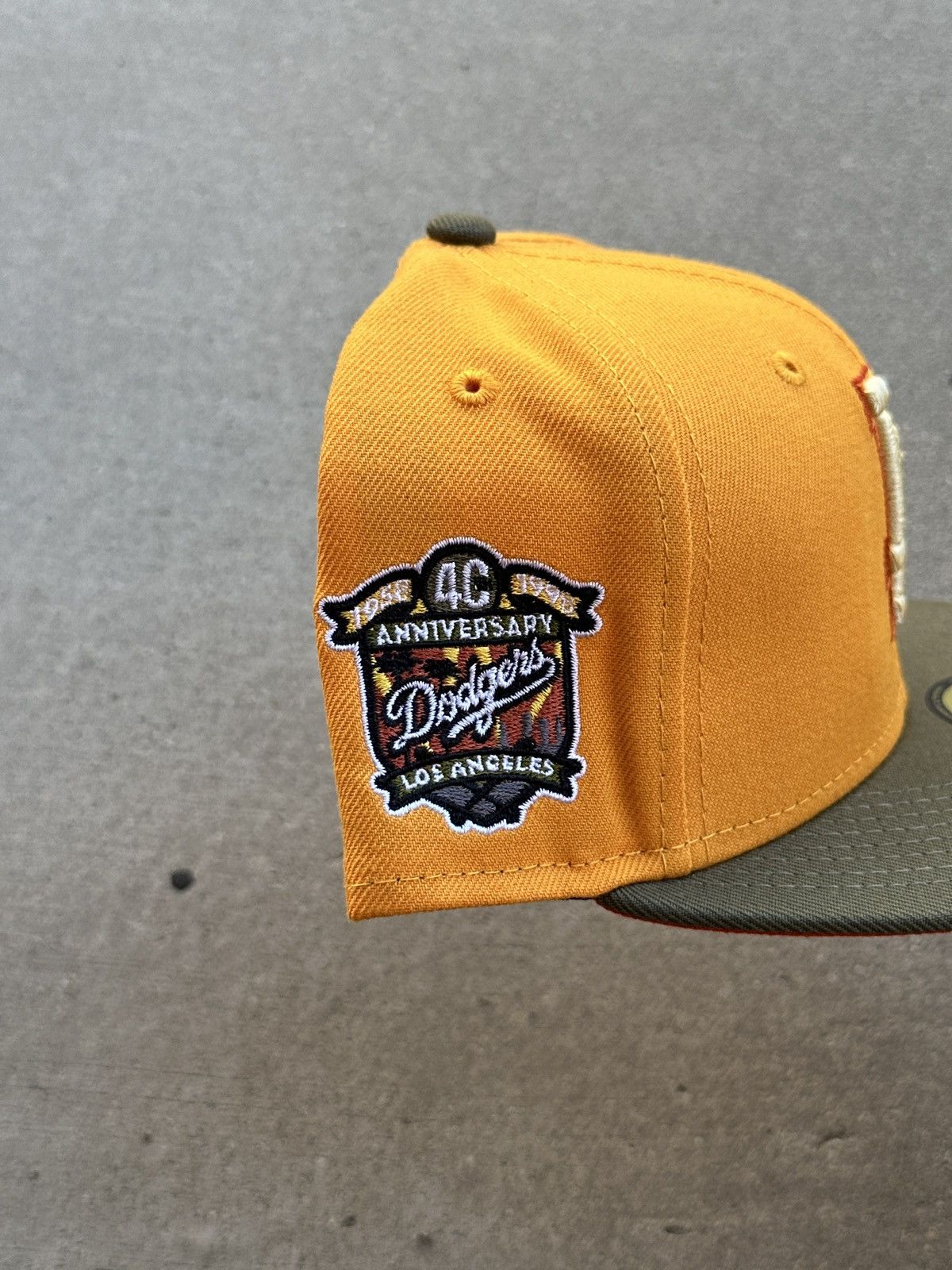 MLB × New Era Los Angeles Dodgers RMDCC Aux MP3 Tyler the Creator 7 1/4 LA Size ONE SIZE - 2 Thumbnail