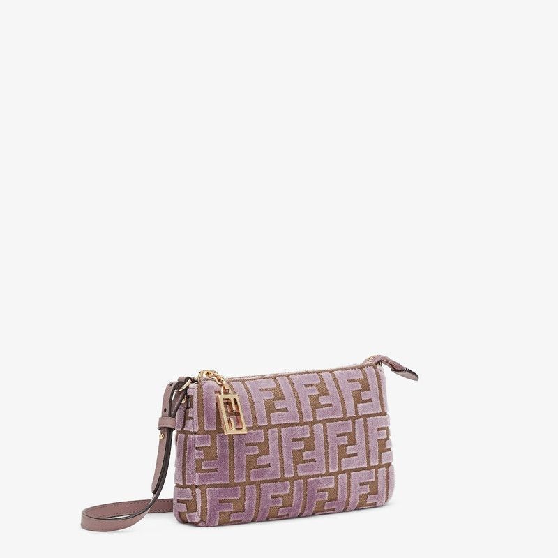 Fendi o1s1wg111125 Size: OS/ Peekaboo Micro Trifold in Beige/Pink Size ONE SIZE - 2 Thumbnail