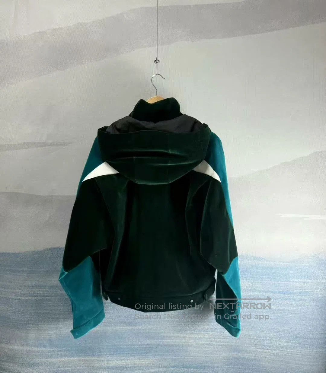 Louis Vuitton louis vuitton lake green windbreaker jacket. Size US XL / EU 56 / 4 - 3 Thumbnail