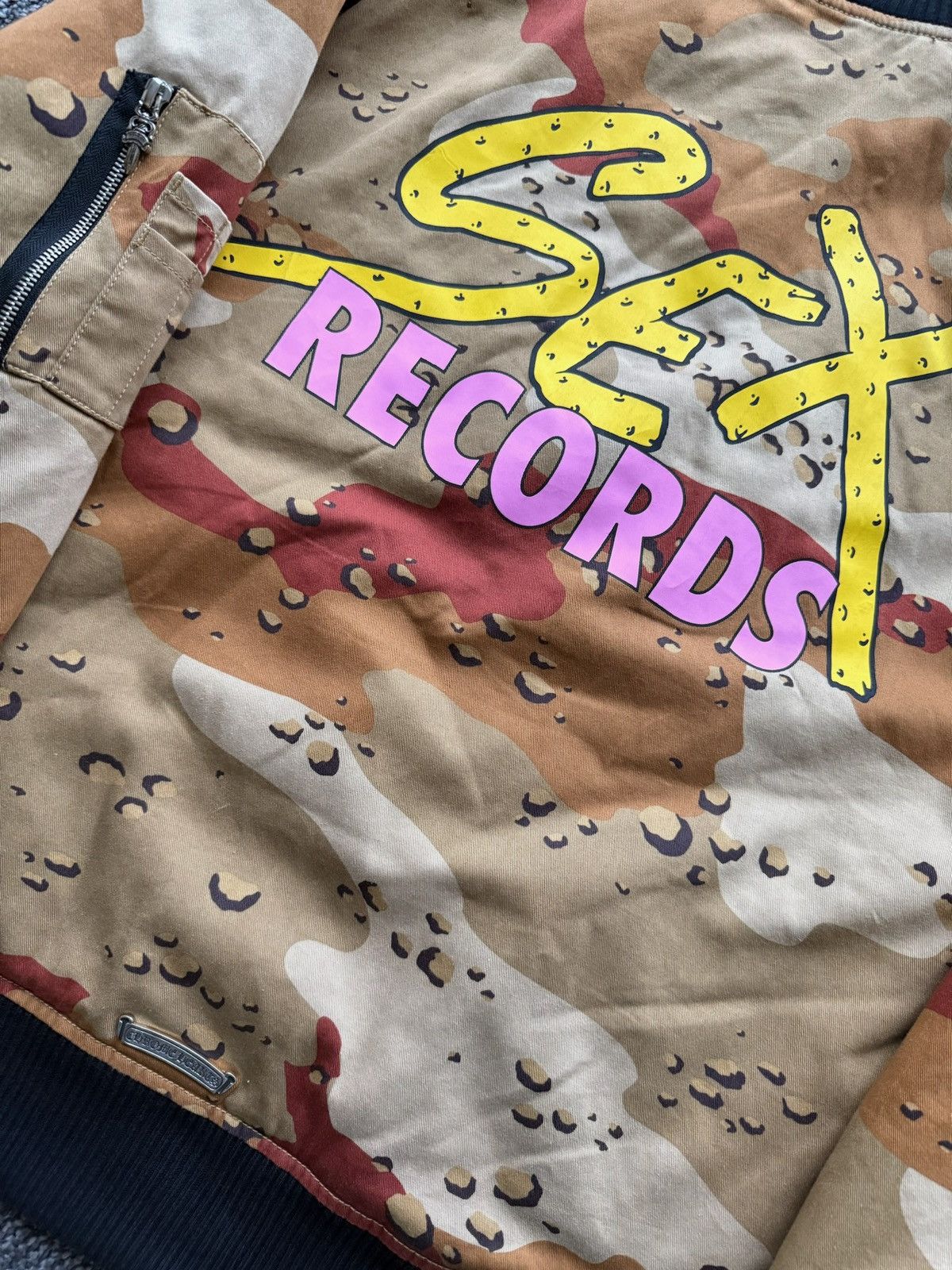Chrome Hearts Chrome Hearts Mattyboy Sex Record Camo Bomber jacket Size US XL / EU 56 / 4 - 3 Thumbnail