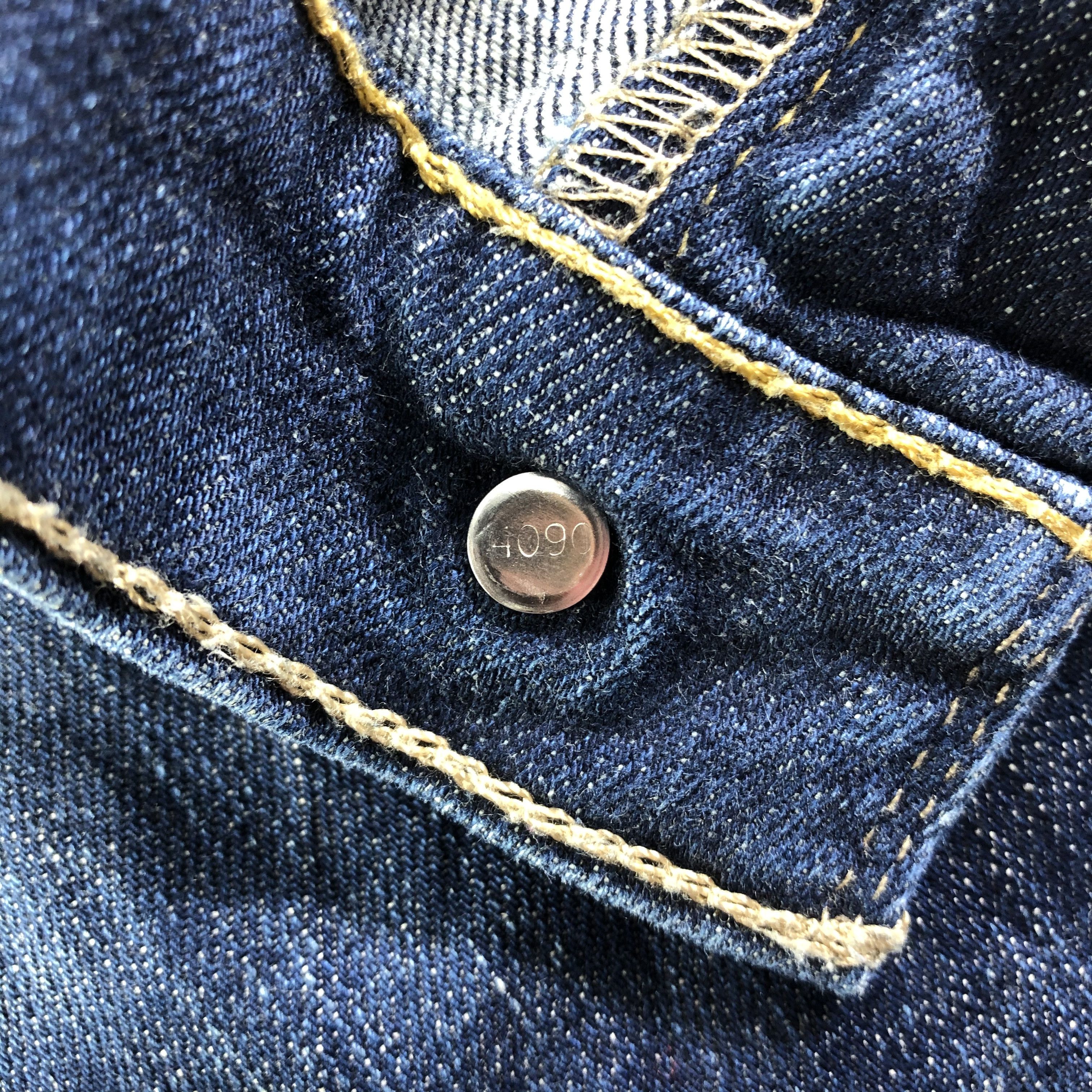 Levi's Vintage Blue Wash Levis 513 Jeans-J4159 Size US 33 - 9 Thumbnail
