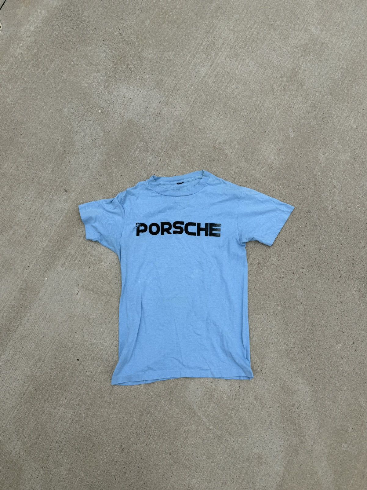 Porsche Design Single Stitch Vintage Porsche Tshirt Size US M / EU 48-50 / 2 - 1 Thumbnail