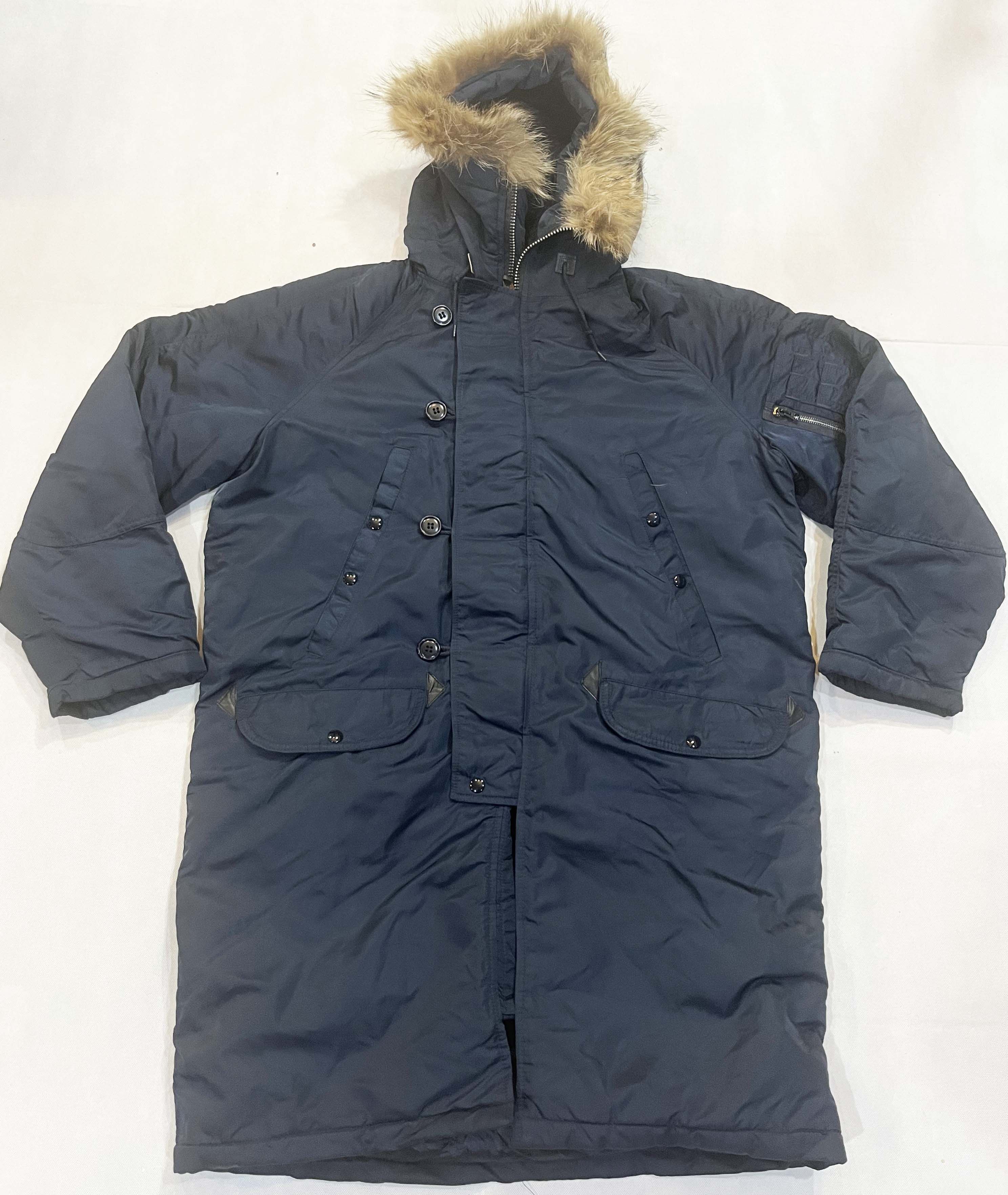 I. Spiewak And Sons Vintage Spiewak N-3B Parka Fur Hooded Coat Flight Jacket Size US L / EU 52-54 / 3 - 1 Thumbnail