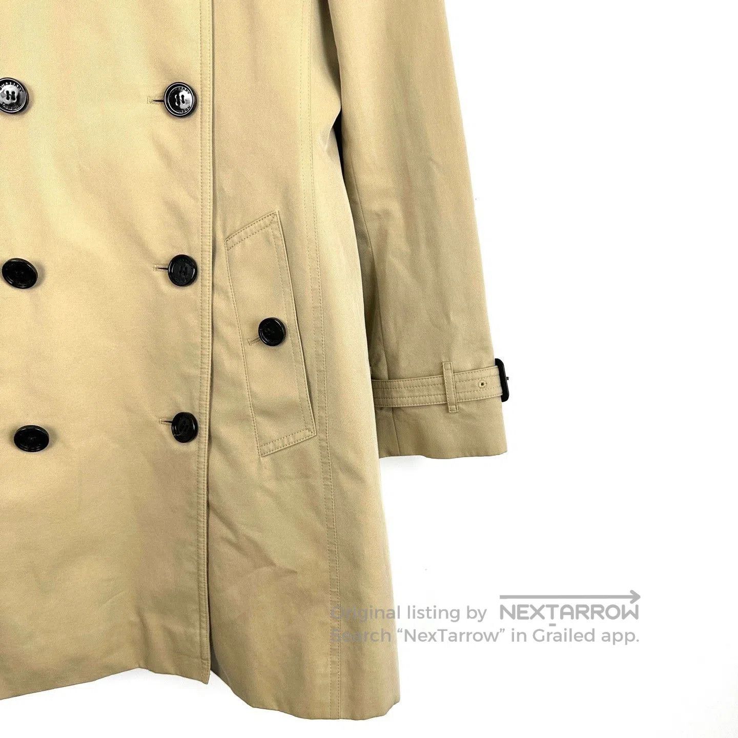 Burberry Burberry Brown Double-Breasted Trench Coat. Size M / US 6-8 / IT 42-44 - 5 Thumbnail