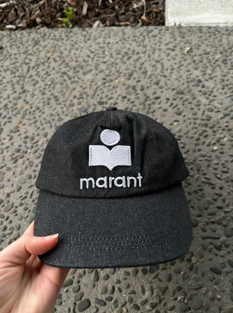 Isabel Marant Isabel Marant embroidered-logo cotton cap Size ONE SIZE - 1 Thumbnail