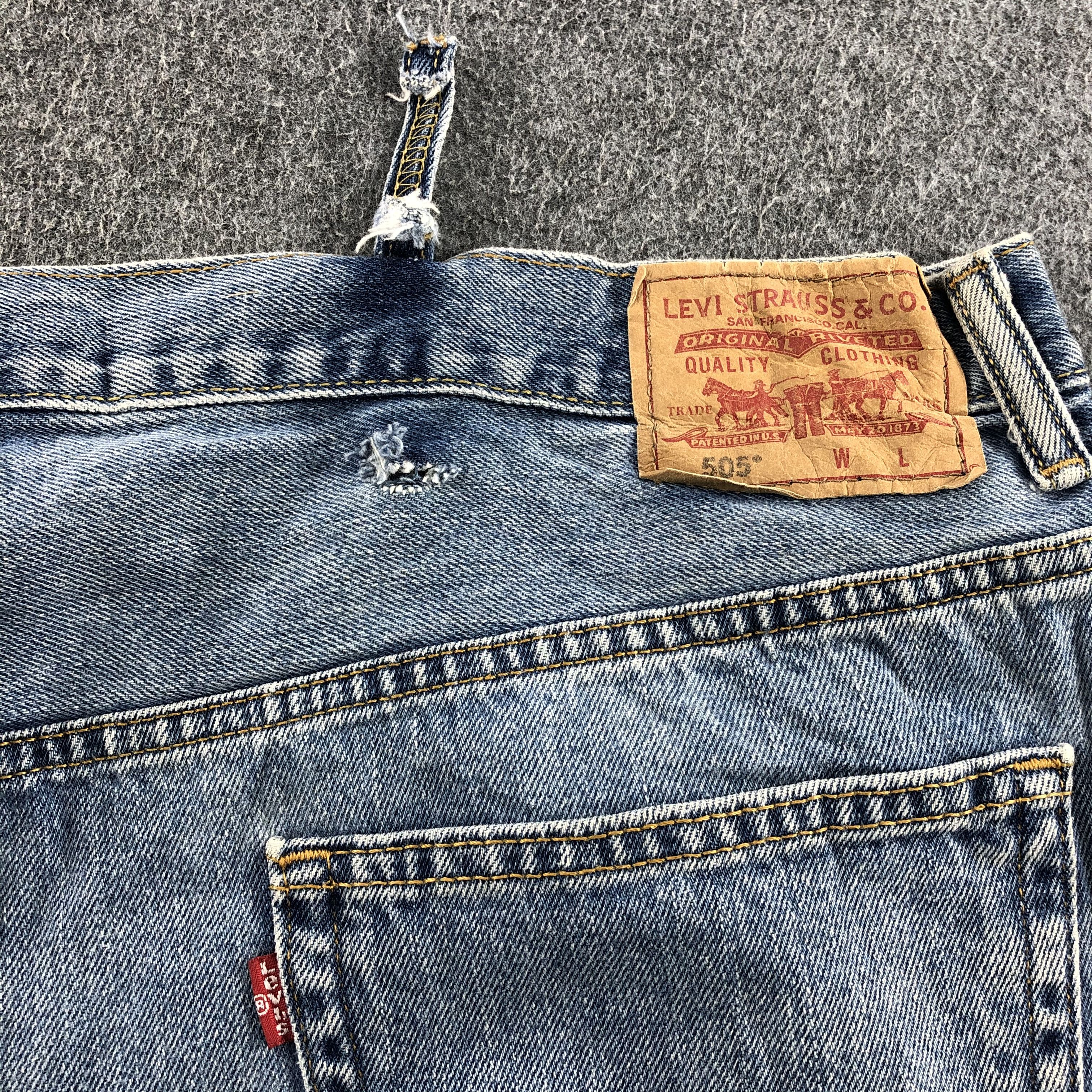 Levi's Vintage Levis 505 Jeans- J1304 Size US 44 / EU 60 - 5 Thumbnail