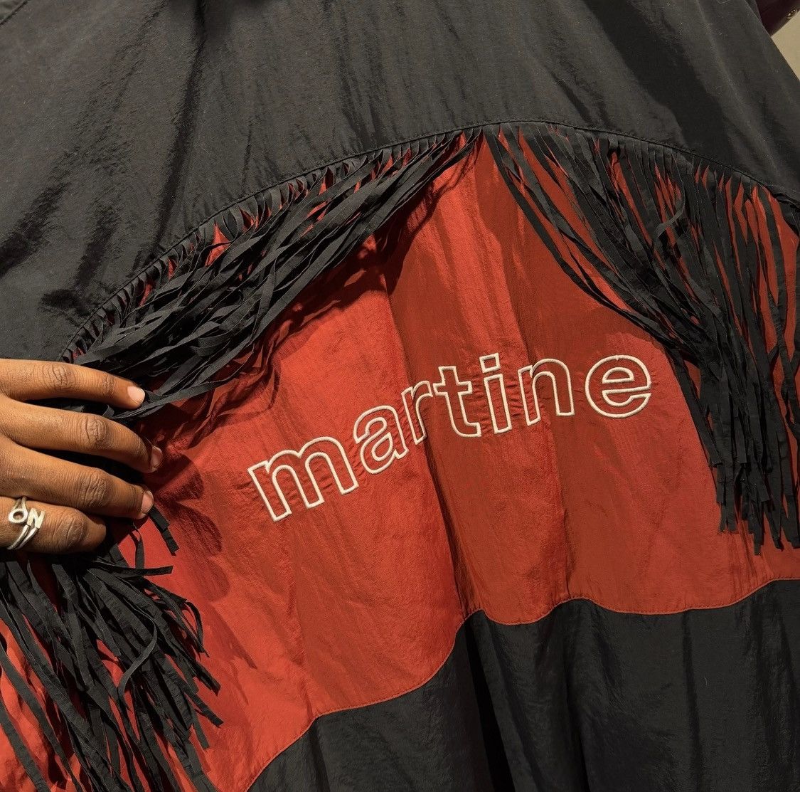 Martine Rose Martine Rose Fringe Track Jacket M Size US M / EU 48-50 / 2 - 6 Thumbnail