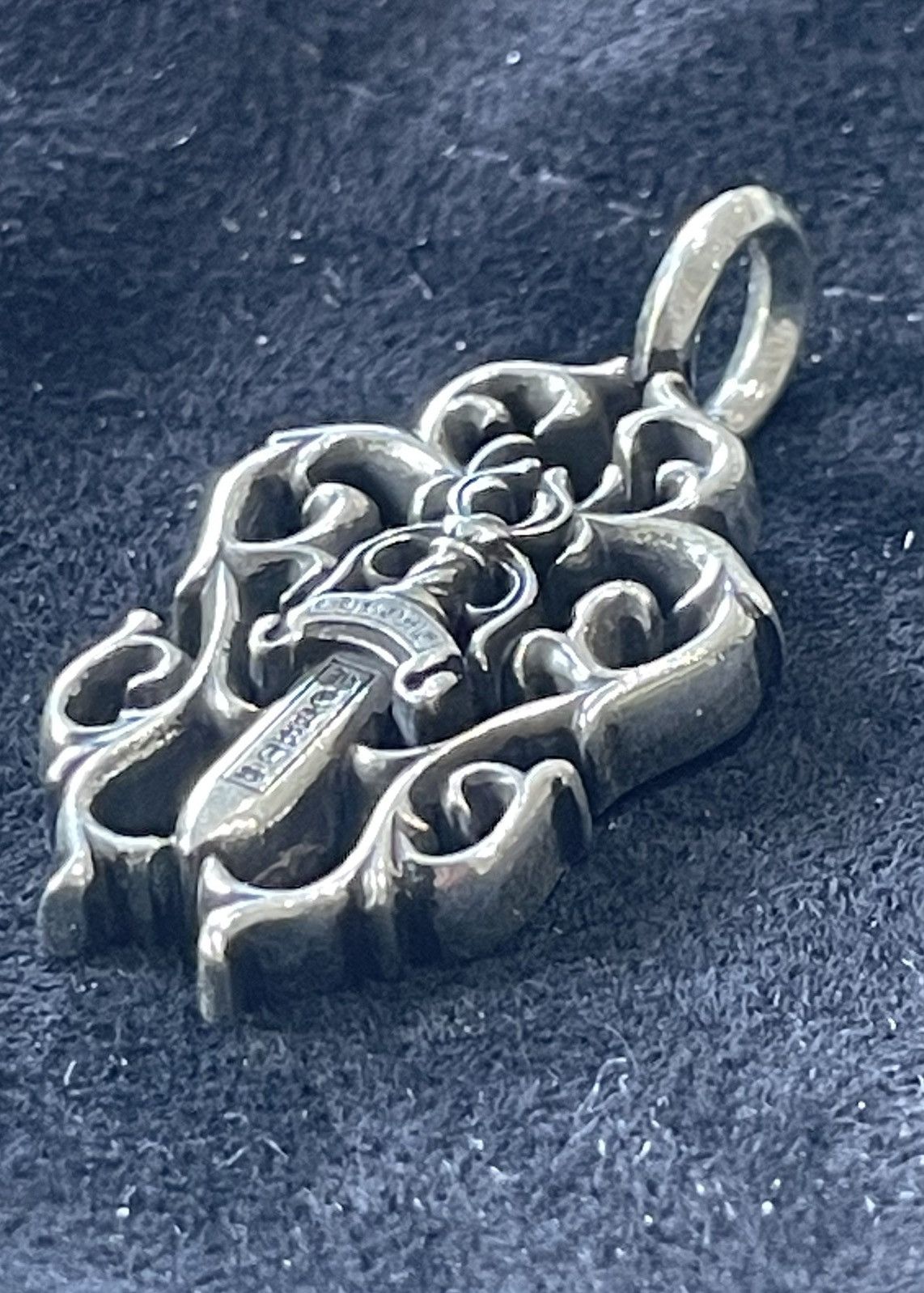 Chrome Hearts Chrome Hearts Vine Dagger Pendant crafted from .925 Size ONE SIZE - 2 Thumbnail