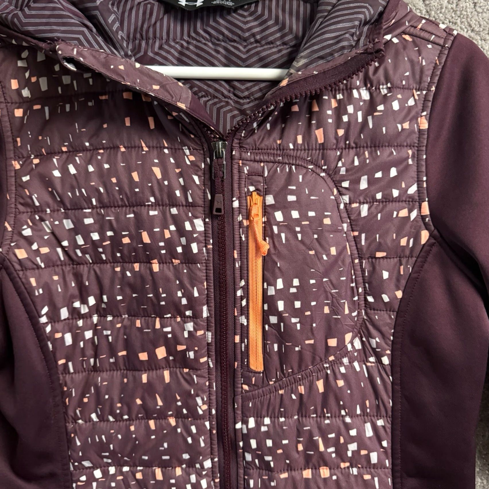 Under Armour Under Armour Jacket Womens S Purple Coldgear Infrared Winter Fitted Warm} Size S / US 4 / IT 40 - 5 Thumbnail