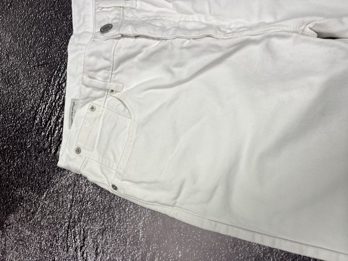 Dries Van Noten Dries Van Noten White Denim Pants Jeans Size 28 Size 28" / US 6 / IT 42 - 6 Thumbnail