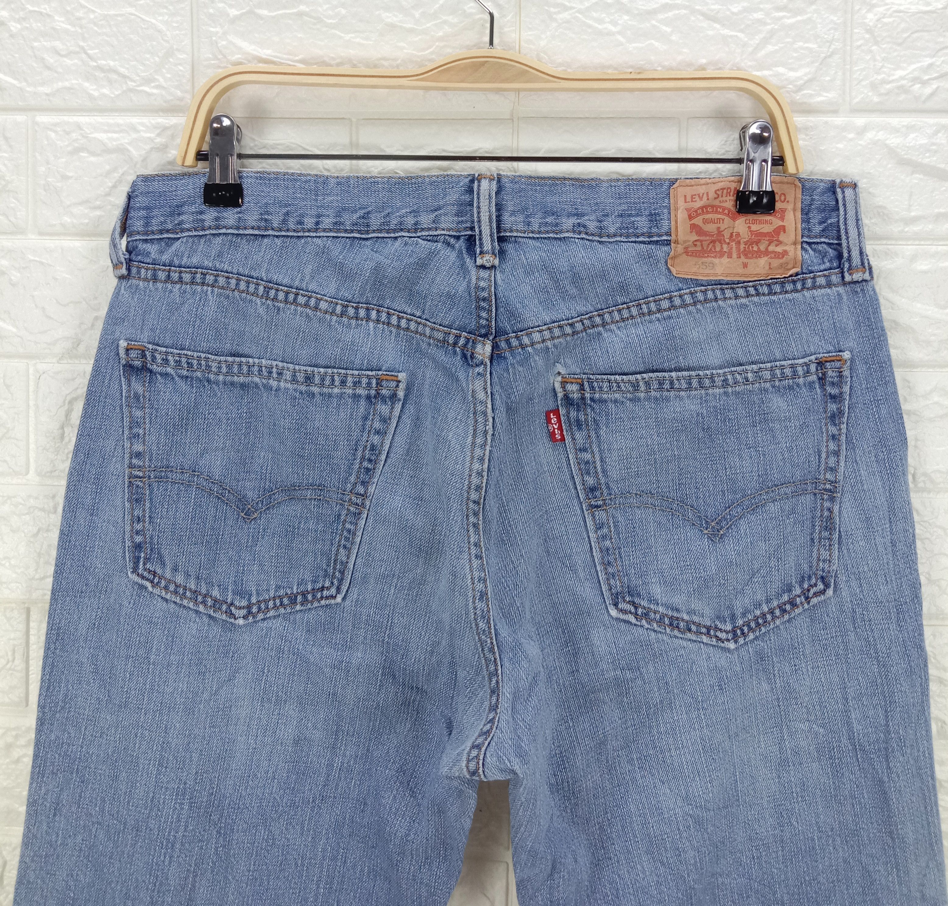 Levi's Vintage Levi's 559 Jeans Blue Wash Denim Size US 34 / EU 50 - 6 Thumbnail
