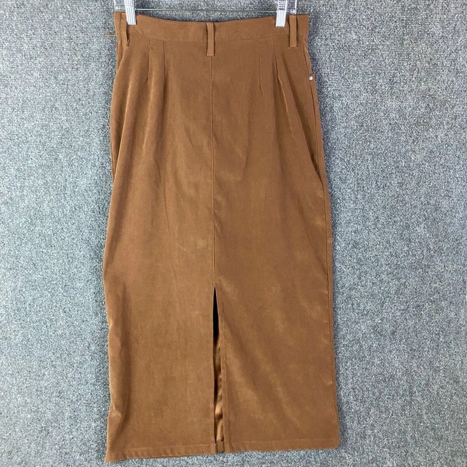 Vintage Rough Rider Skirt Women's 7/8 Long Suede Polyester Blend Size 30" / US 8 / IT 44 - 7 Thumbnail