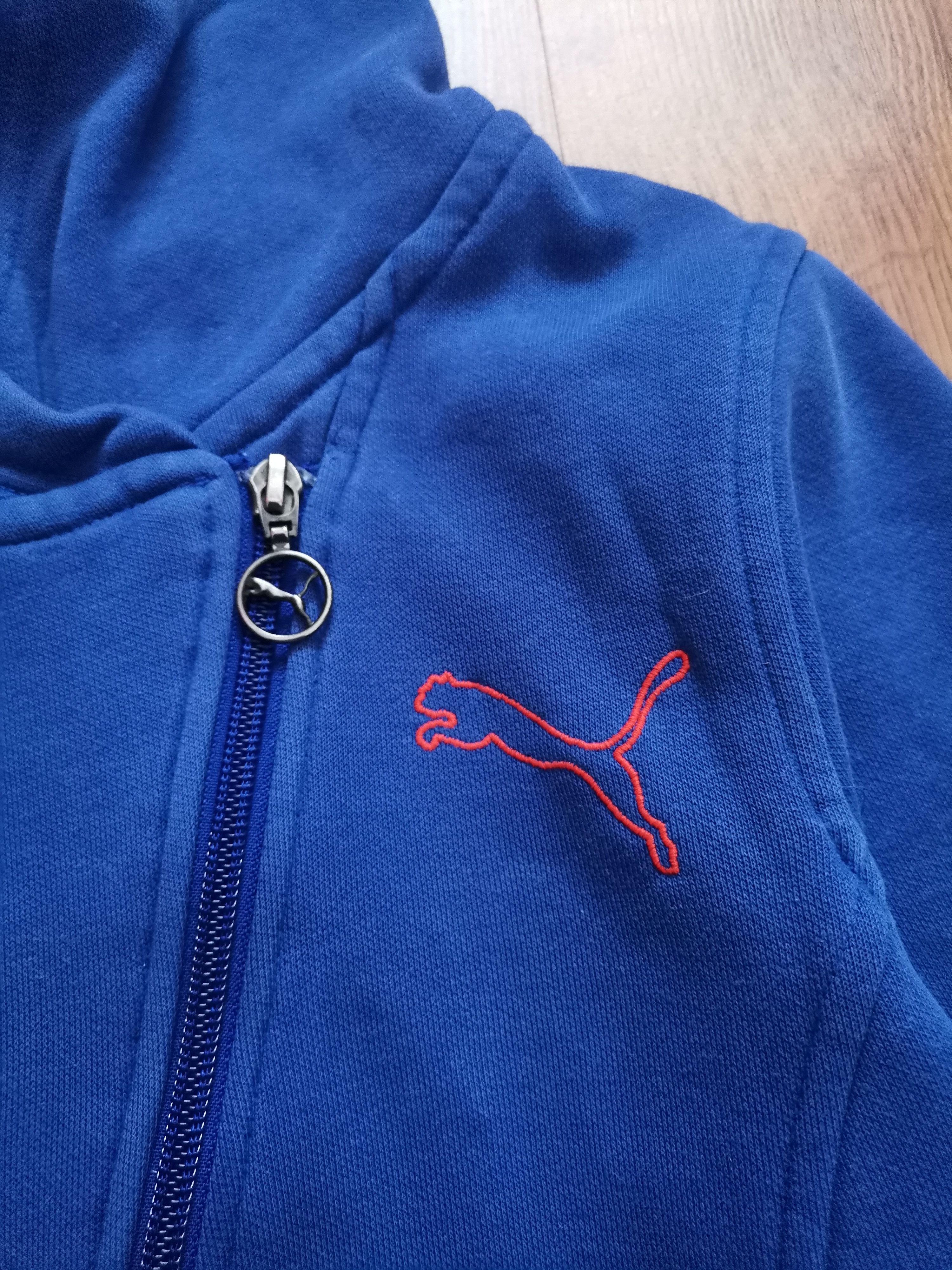 Puma Puma Women's Zip Up Hoodie Size L / US 10 / IT 46 - 2 Thumbnail