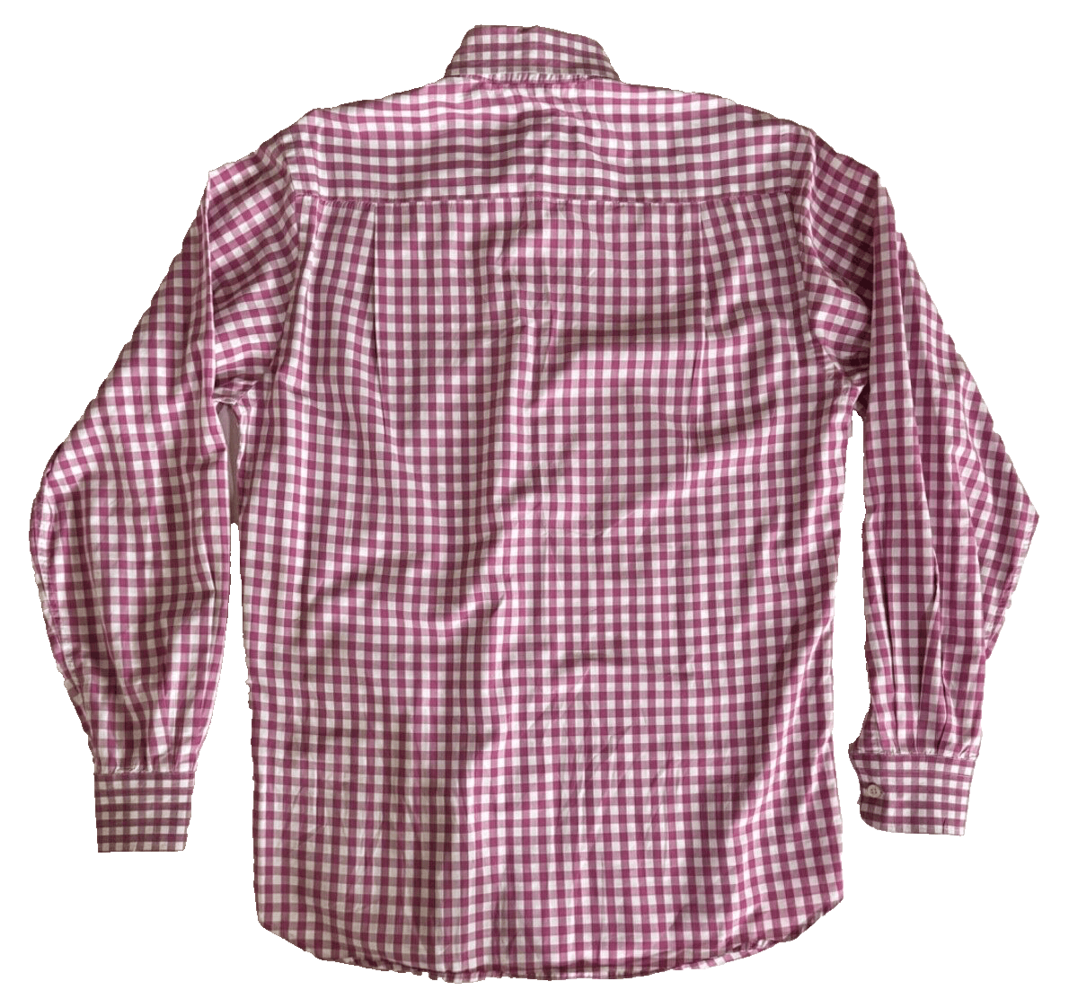 Paul & Shark Paul & Shark Red Check Cotton Button Down Gingham Mens Size US M / EU 48-50 / 2 - 2 Thumbnail
