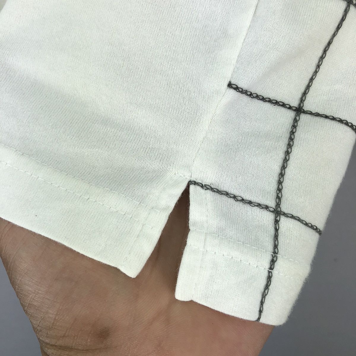Yohji Yamamoto 2000's Sacsny Y'saccs Yohji Yamamoto Chain Stitch Checkered Size US M / EU 48-50 / 2 - 11 Thumbnail