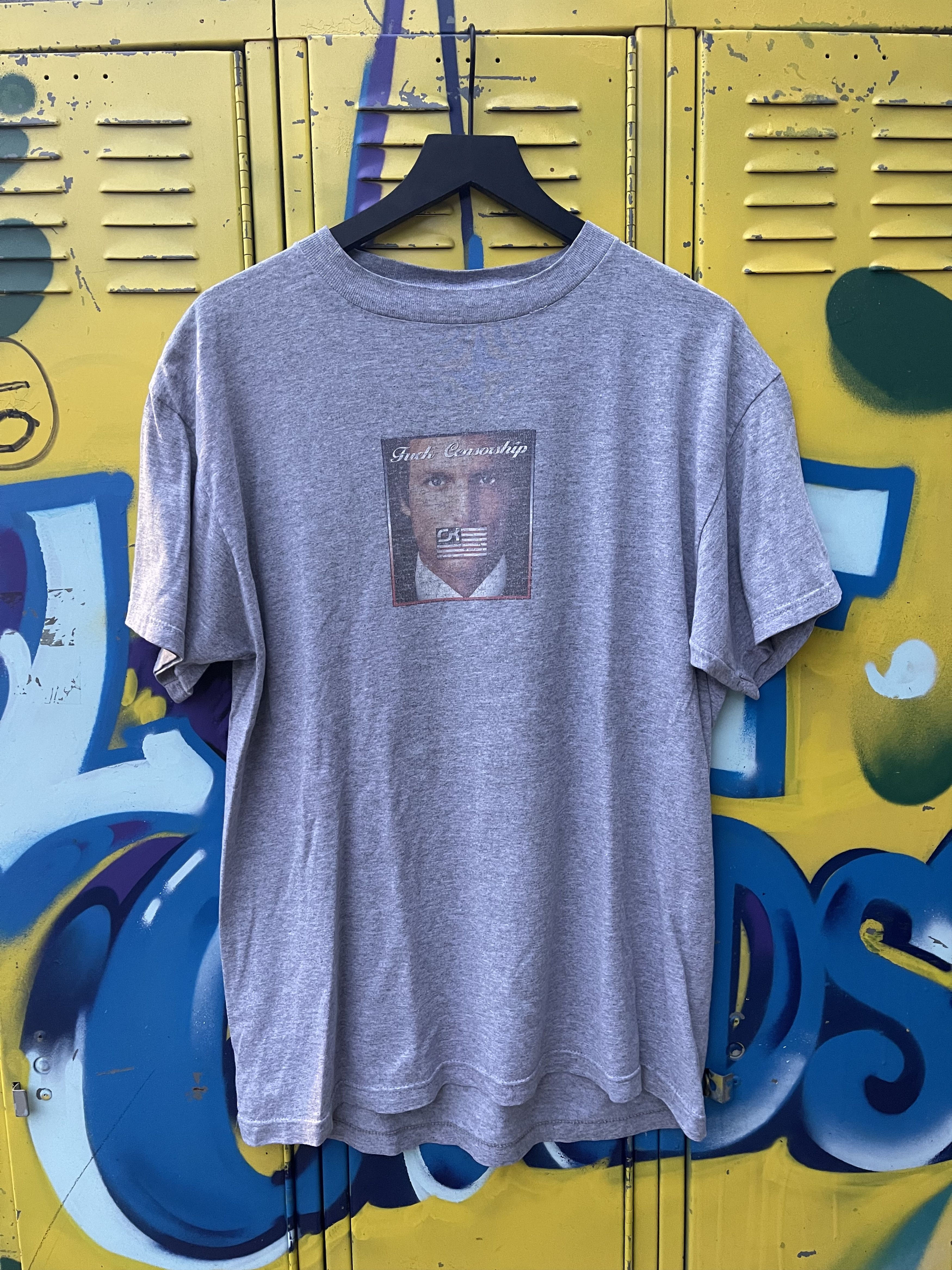 Bounty Hunter × Vintage Vintage Serial Killer Fuck Censorship T-shirt Size US L / EU 52-54 / 3 - 2 Thumbnail