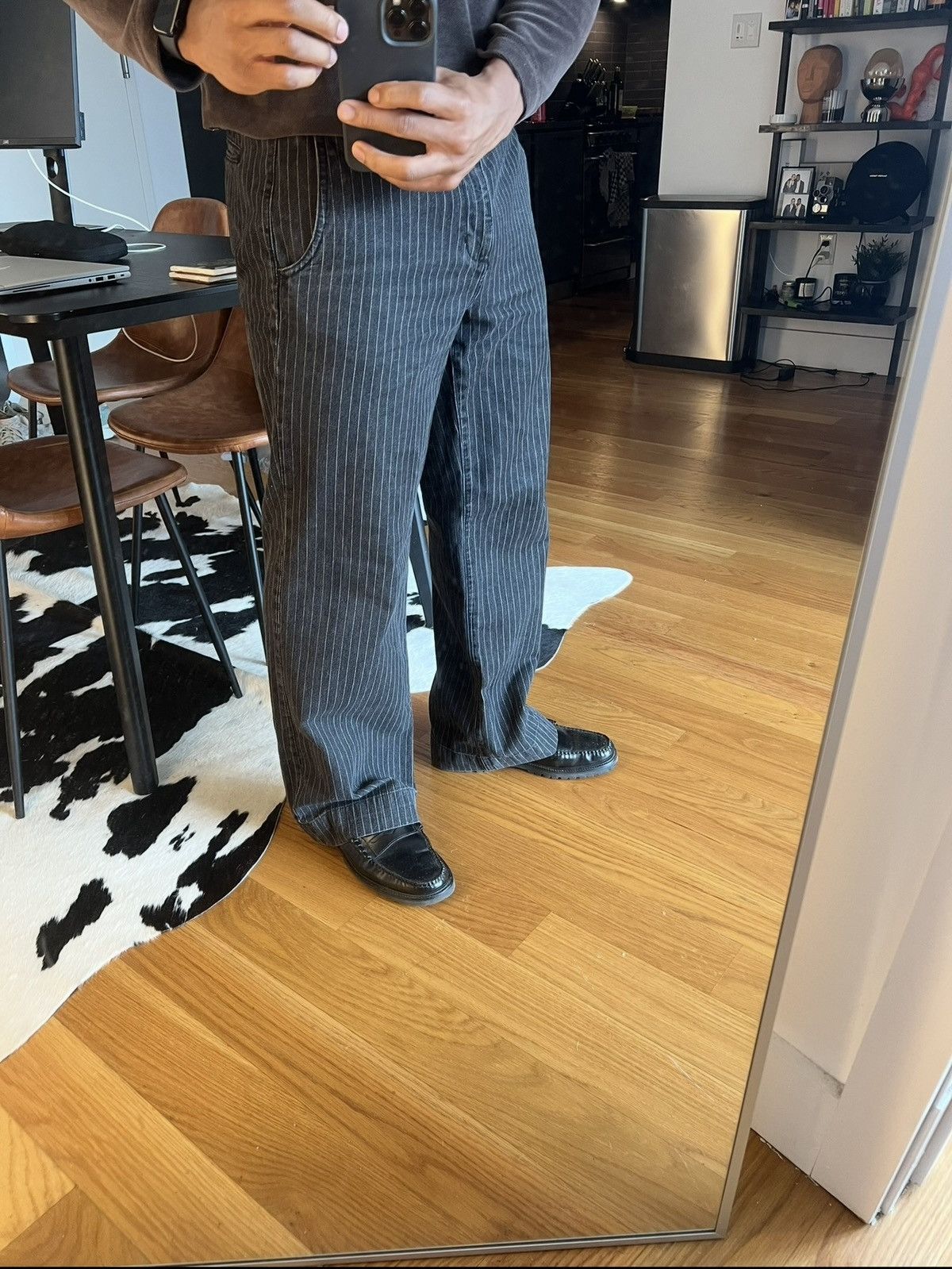 Ralph Lauren Vintage pinstripe RL trousers Size US 31 - 3 Thumbnail