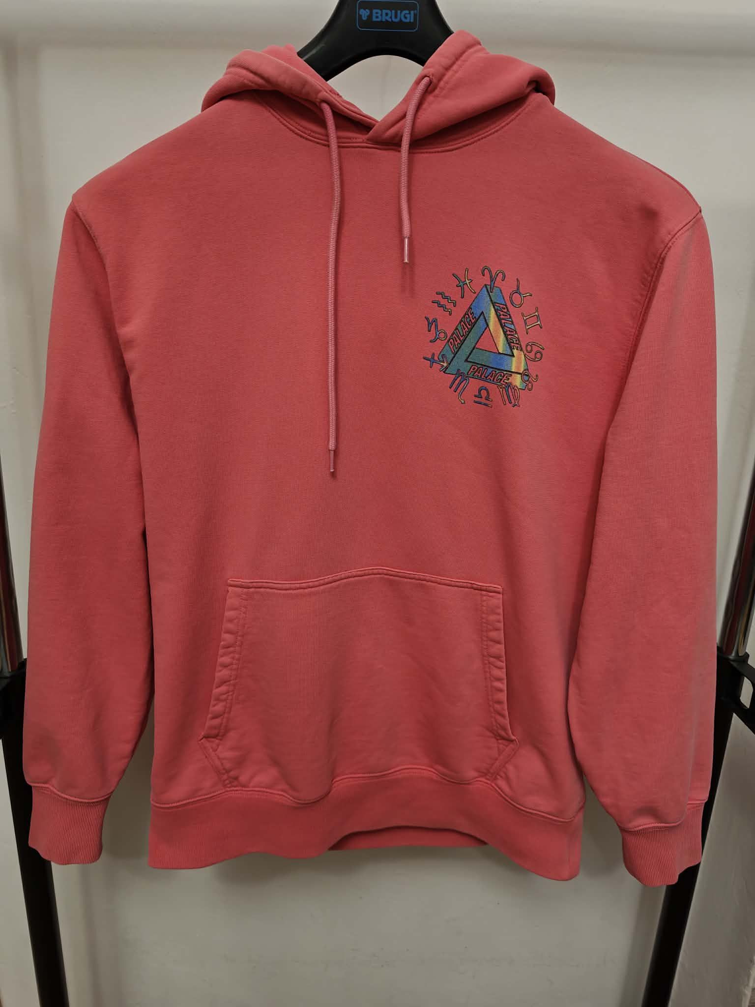 Palace Palace Zodiac Hoodie Pink Size M Size US M / EU 48-50 / 2 - 1 Thumbnail