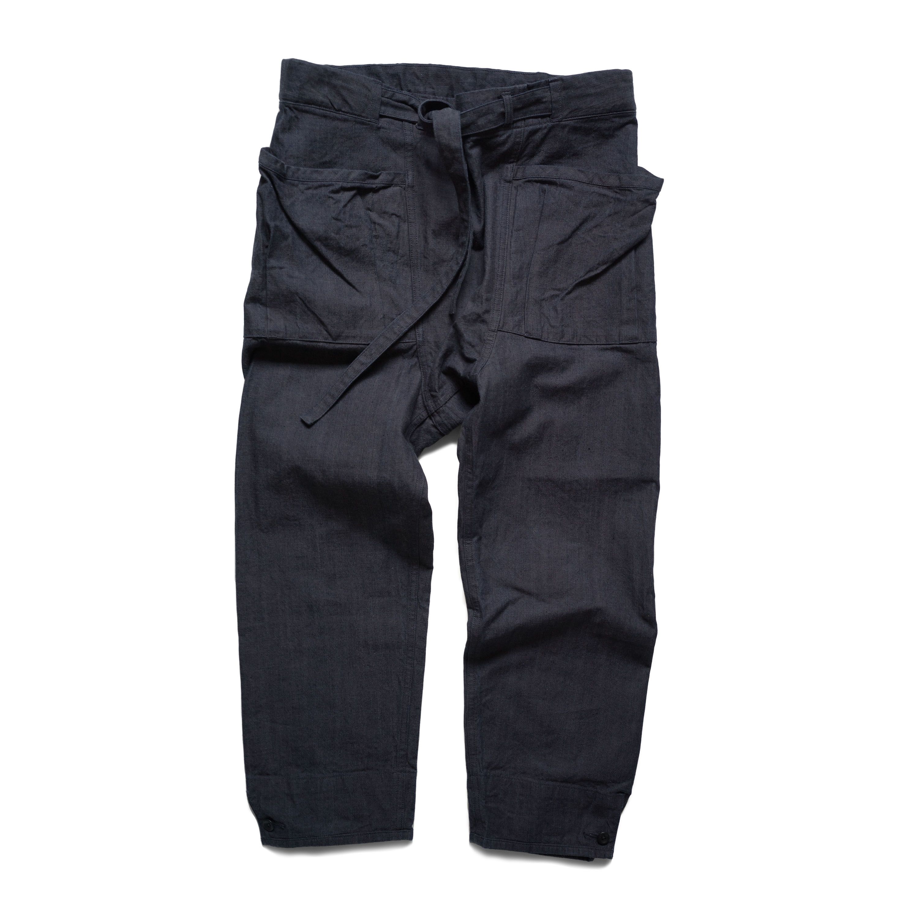 Snow Peak SNOW PEAK ORGANIC COTTON DENIM NORAGI TROUSERS Size US 32 / EU 48 - 3 Thumbnail