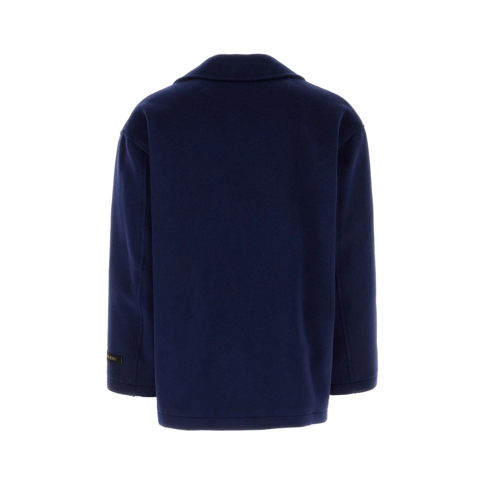 Marni MARNI Blue Wool Blend Coat New & Authentic (Men's size:50;) Size US M / EU 48-50 / 2 - 2 Thumbnail