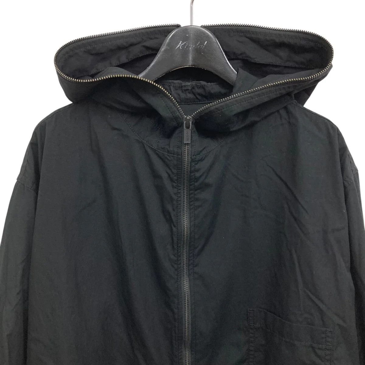 Yohji Yamamoto POUR HOMME Zip Hooded Shirt - tgsisthegoodsteward.com