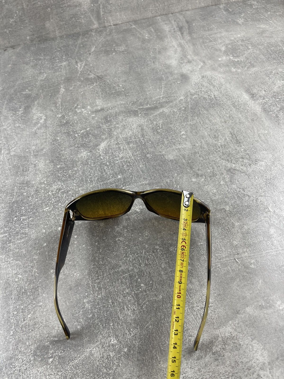 Christian Dior Monsieur × Vintage 90s Christian Dior Gradient Lens Peacock Frame Sunglasses Size ONE SIZE - 11 Thumbnail