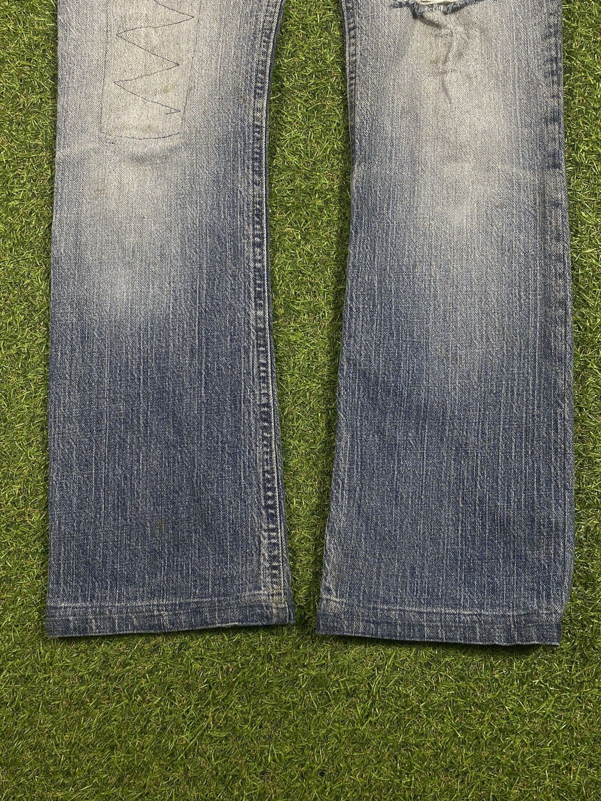 Vintage Vintage 90s Japanese jeans distressed streetwear style Size 30" / US 8 / IT 44 - 4 Thumbnail