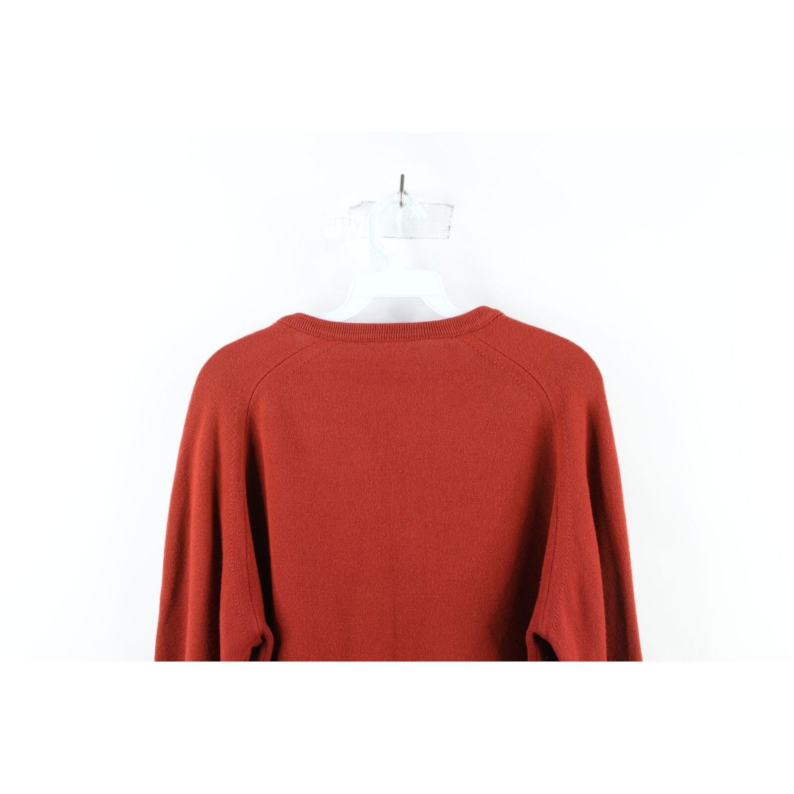 Lacoste Vintage 90s Lacoste Croc Logo Knit V-Neck Sweater Size US M / EU 48-50 / 2 - 7 Thumbnail