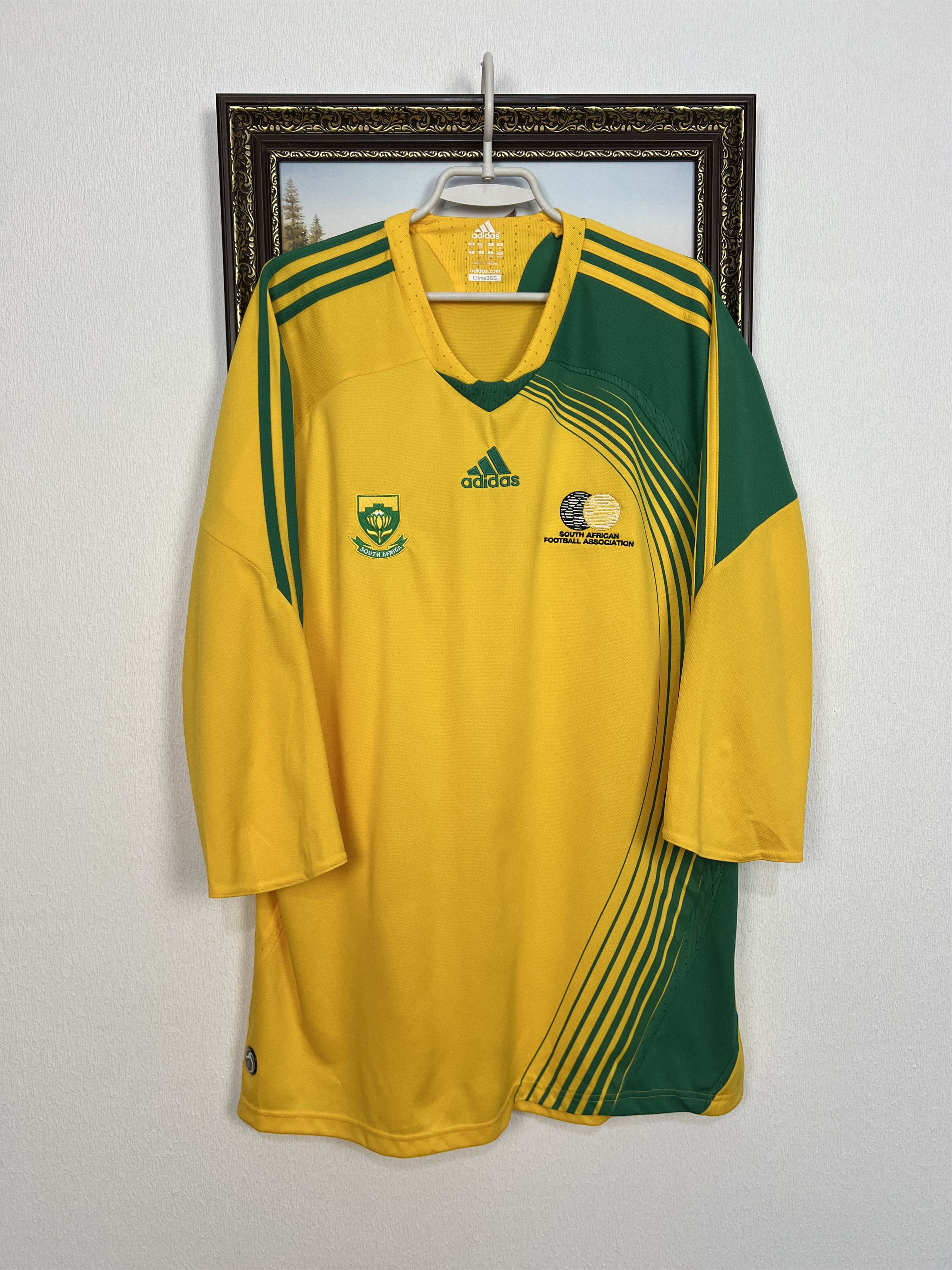 South Africa Home football shirt 2007 Soccer Jersey Trikot