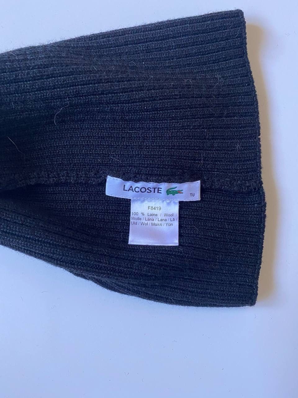 Lacoste Lacoste Wool winter Hats OS Size ONE SIZE - 3 Thumbnail