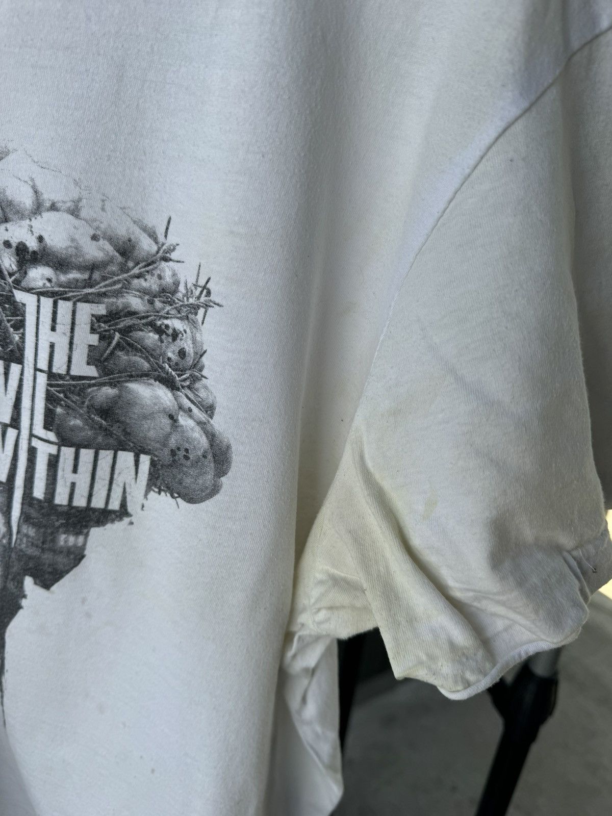 Playstation × Vintage The Evil Within Game T shirt PlayStation Y2K Size US M / EU 48-50 / 2 - 5 Thumbnail