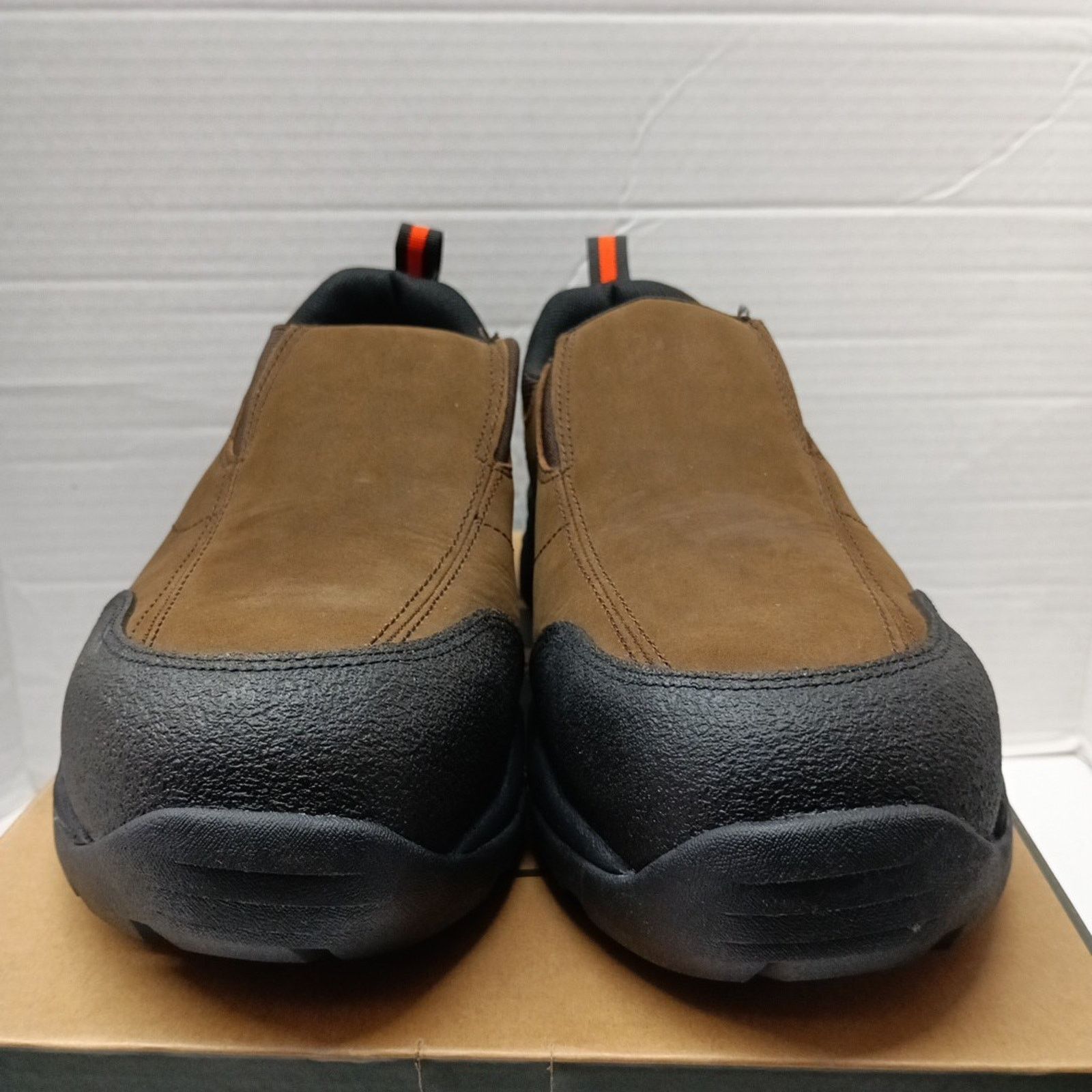 Other BRAHMA Work Boots Shoes Brown Steel Toe Men's Size 9.5 W Size US 9.5 / EU 42-43 - 2 Thumbnail
