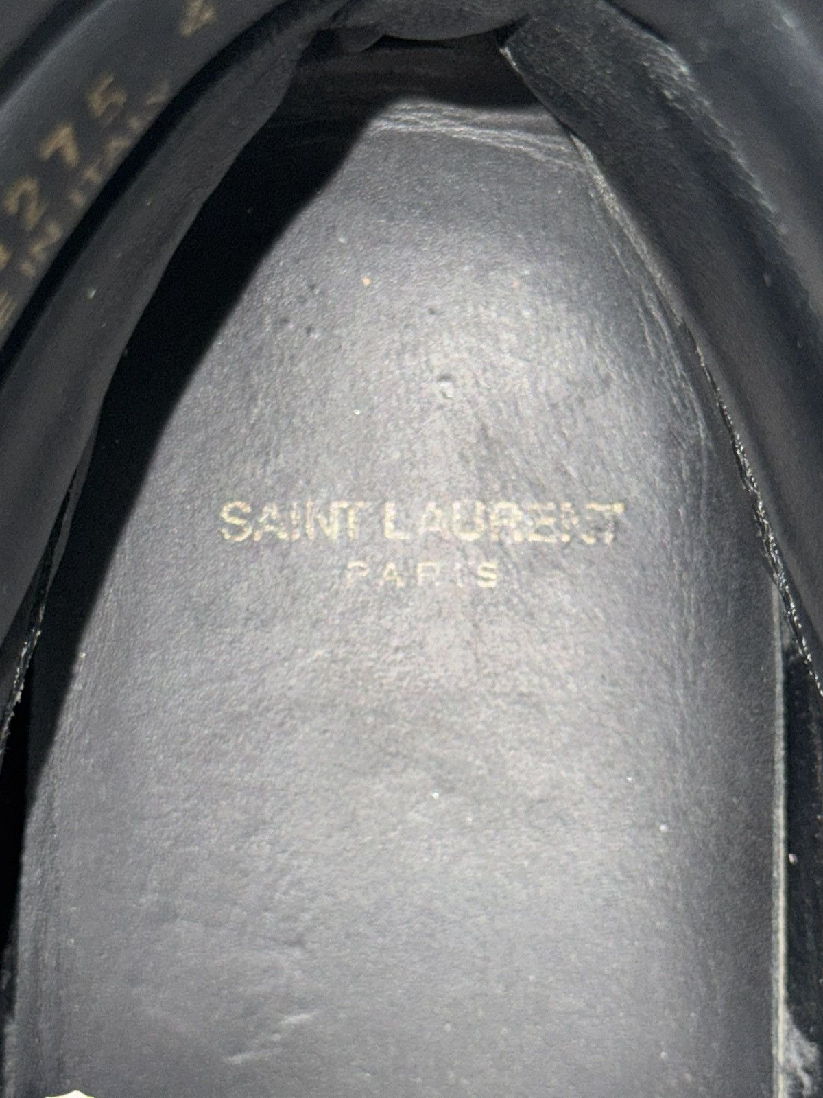 Saint Laurent Paris SAINT LAURENT PARIS SL/14H BLACK STUDDED HIGHTOPS Size US 10.5 / EU 43-44 - 16 Thumbnail