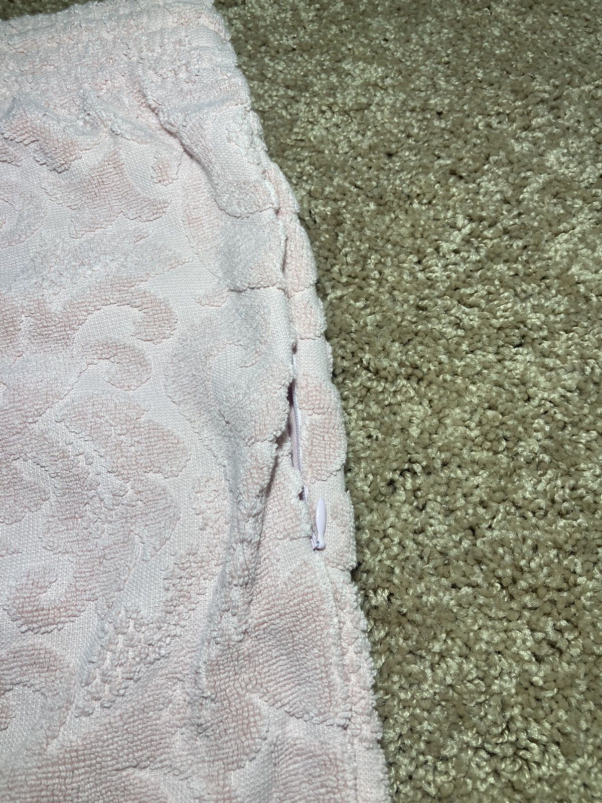 Martine Rose New SS24 Martine Rose Pink Towel Jacquard Knit Sweats 2024 Size US 30 / EU 46 - 9 Thumbnail