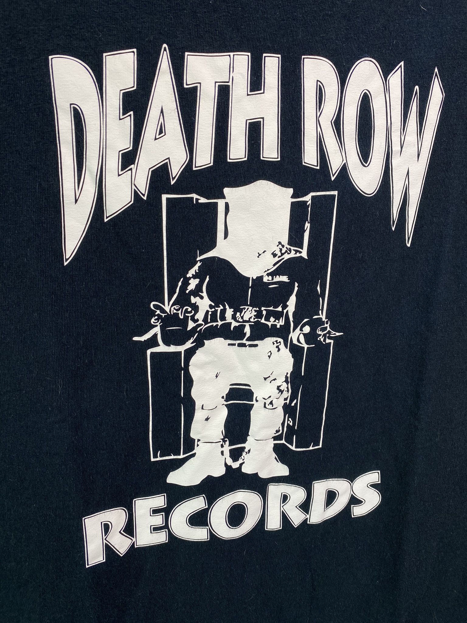 Death Row Records × Vintage × Wu-Tang Clan Death Row Rcords vintage y2k 90s streetwear black tee USA Size US XL / EU 56 / 4 - 2 Thumbnail