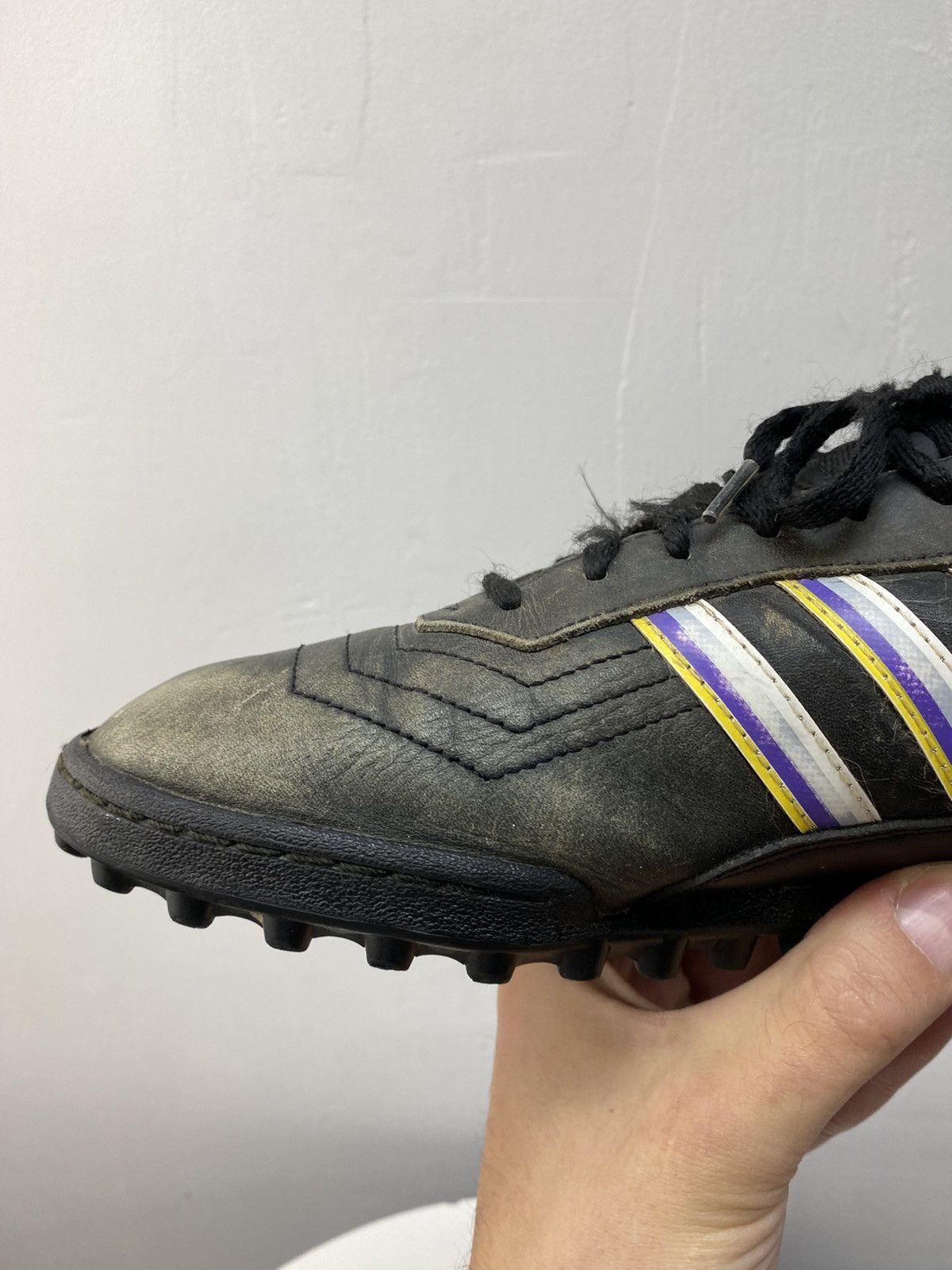 Adidas × Vintage Vintage 80s 90s Adidas Made in Argentina Soccer Boots Shoes Size US 8 / EU 41 - 17 Thumbnail