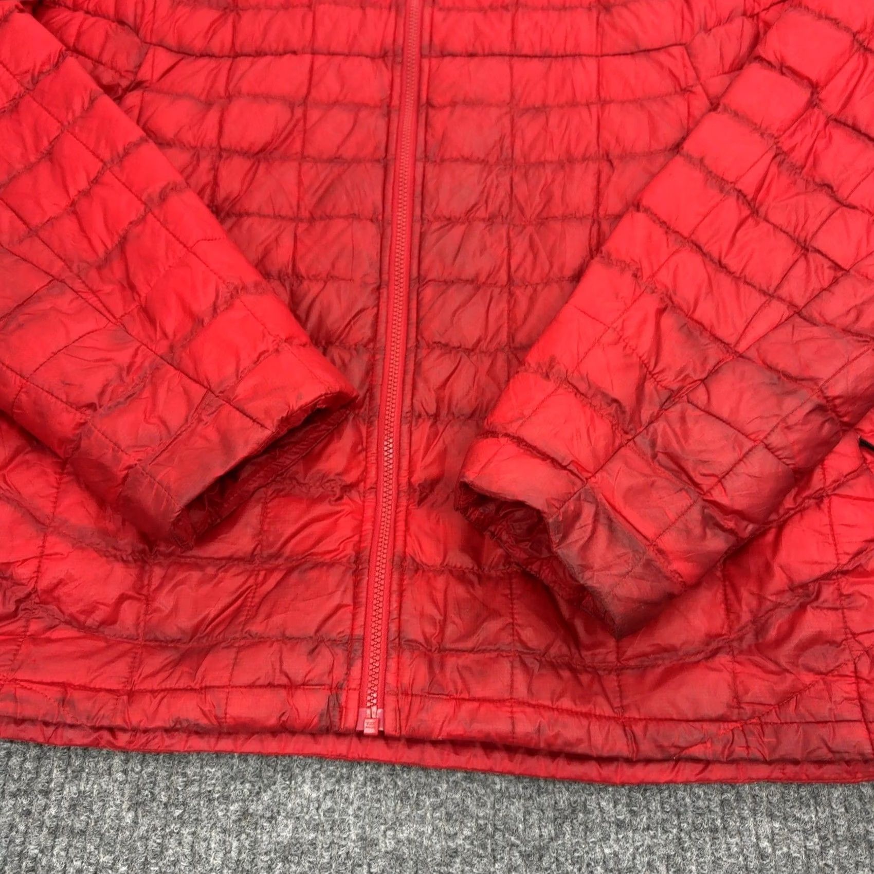 The North Face The North Face Jacket Mens L Red Thermoball Quilted Full Zip Puffer Gorpcore Size US L / EU 52-54 / 3 - 4 Thumbnail