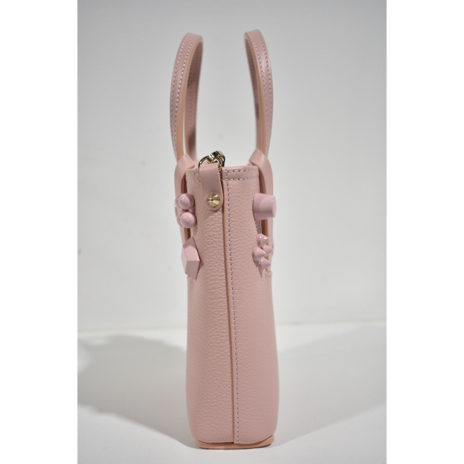 Christian Louboutin Christian Louboutin Stud Calf Leather Tote Crossbody Bag Size ONE SIZE - 6 Thumbnail