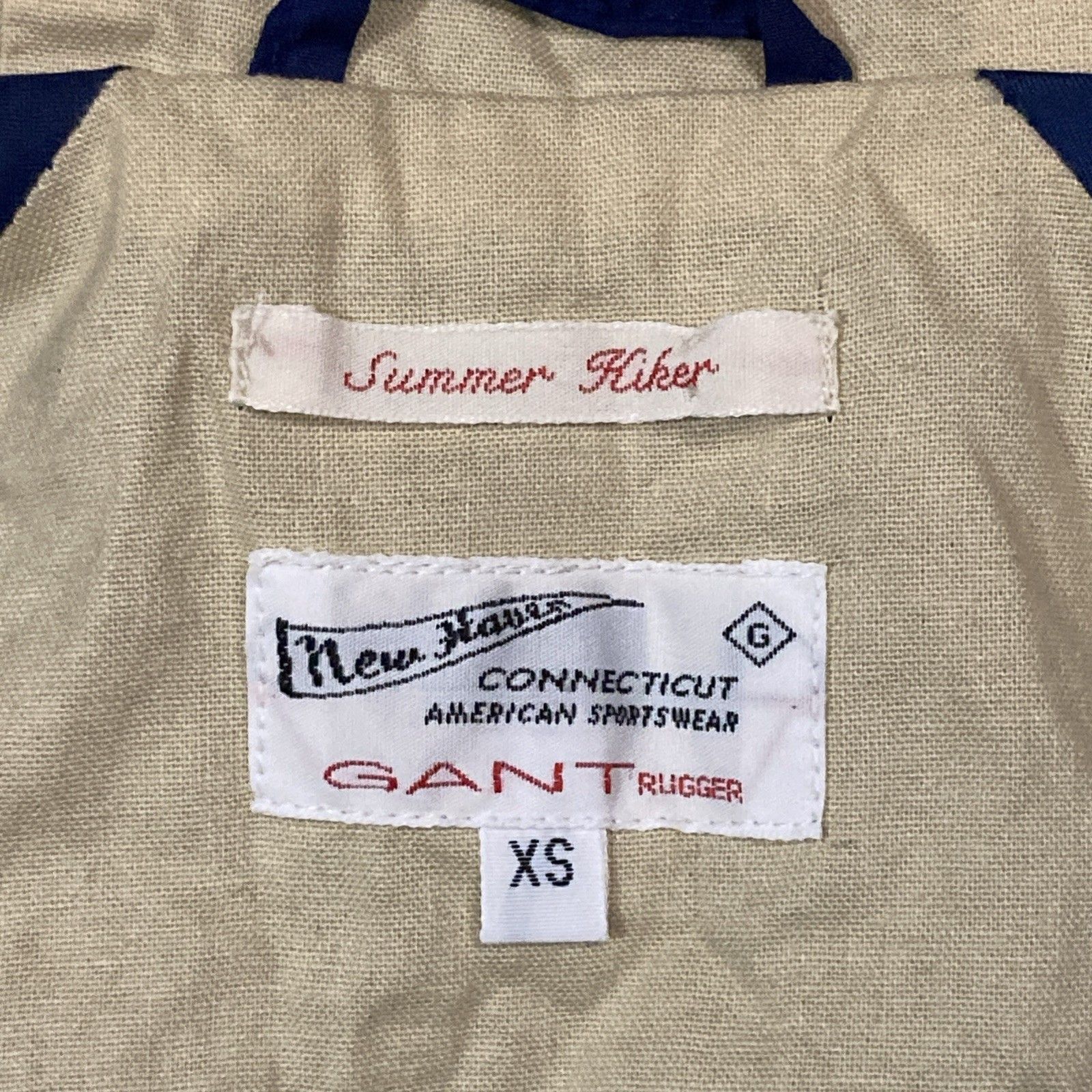 Gant Vtg Gant Michael Bastian Summer Hiker Rain Coat Jacket XS Size US XS / EU 42 / 0 - 6 Thumbnail