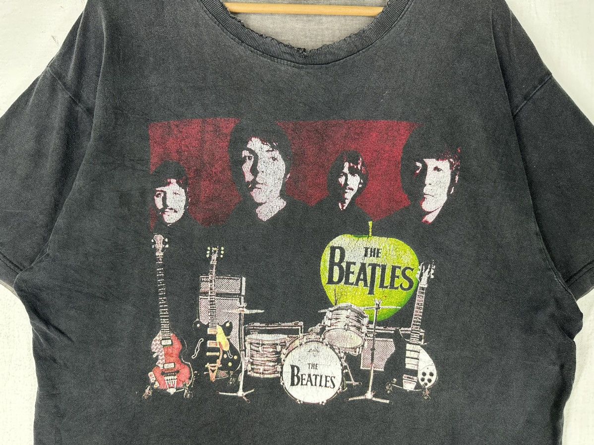 Band Tees Thrashed Vintage The Beatles Sun Faded Shirt Tee Size US L / EU 52-54 / 3 - 5 Thumbnail