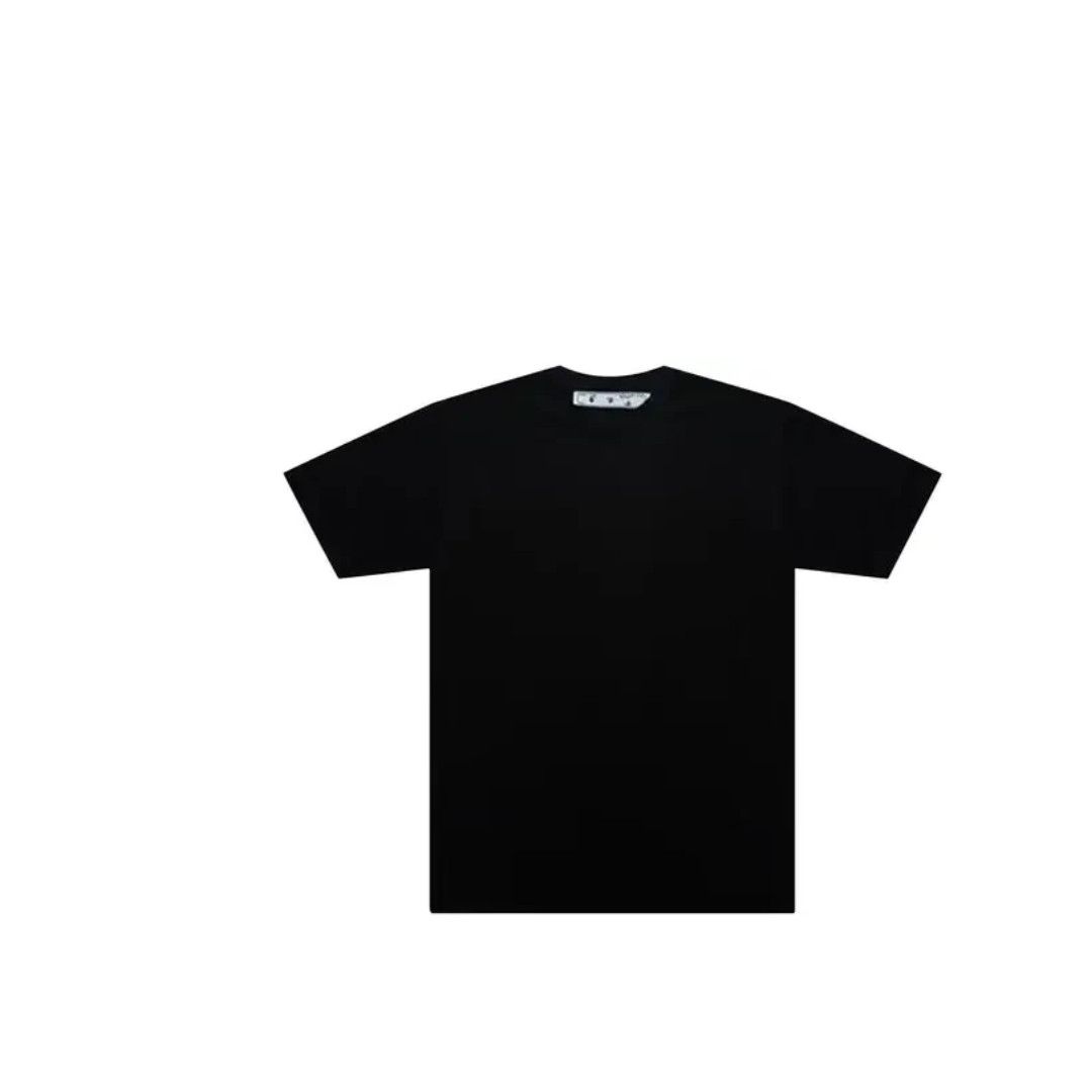 Off-White o1mle0425 Rubber Arrow Reg T-Shirt in Black Size XXS / US 00 / IT 34 - 1 Thumbnail