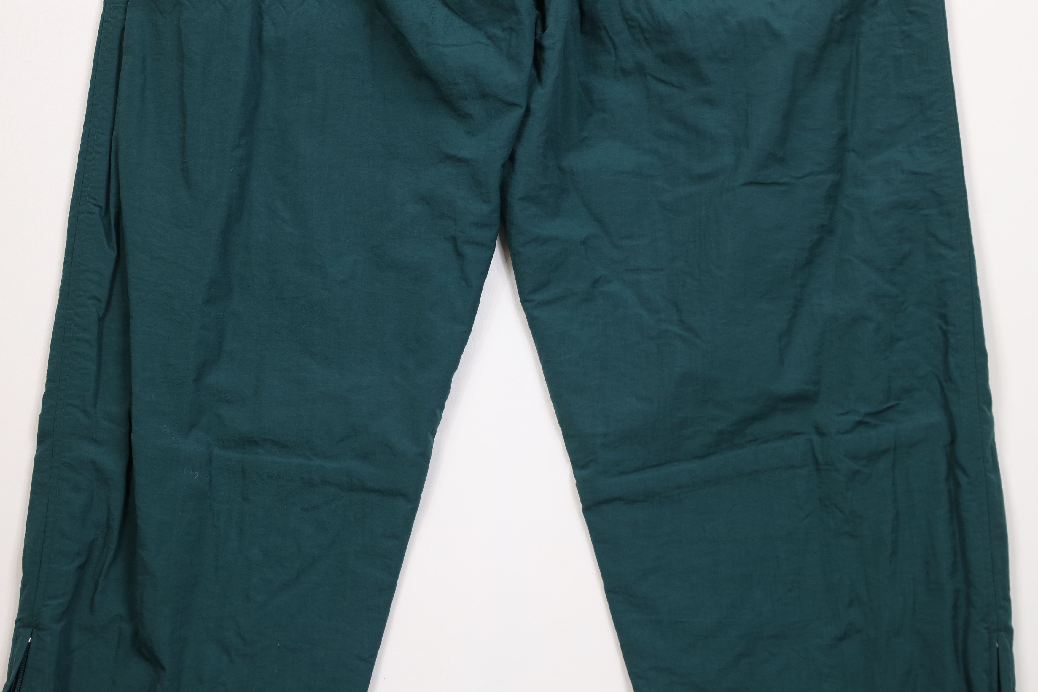 Vintage Vintage 90s Streetwear Lined Windbreaker Joggers Pants Green Size US 38 / EU 54 - 12 Thumbnail