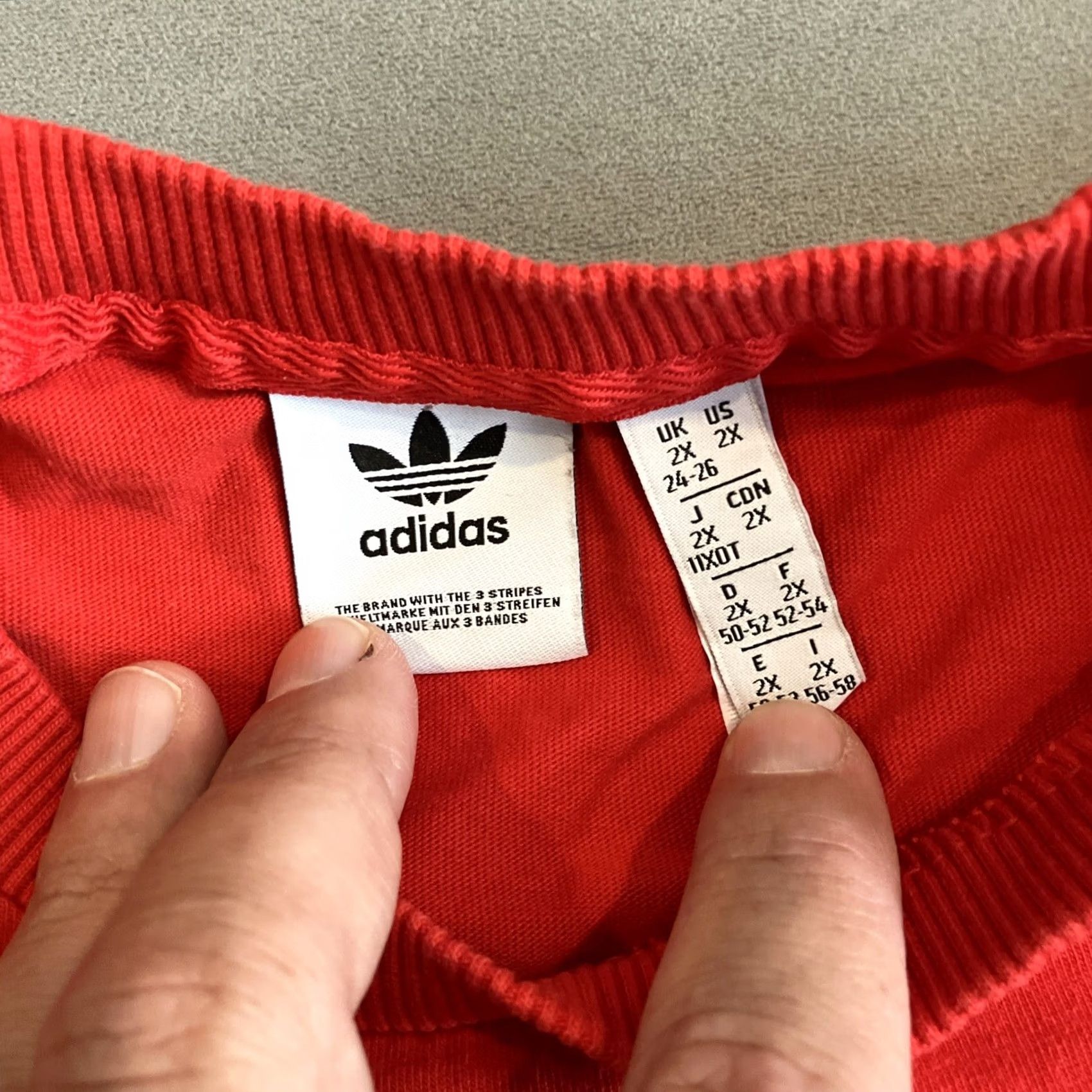 Adidas VINTAGE Adidas Athletic League Red T Shirt Men 2XL Crew Neck Short Sleeve Cotton Adidas Athletic League Mens Red T Shirt 2XL Size US XXL / EU 58 / 5 - 3 Thumbnail