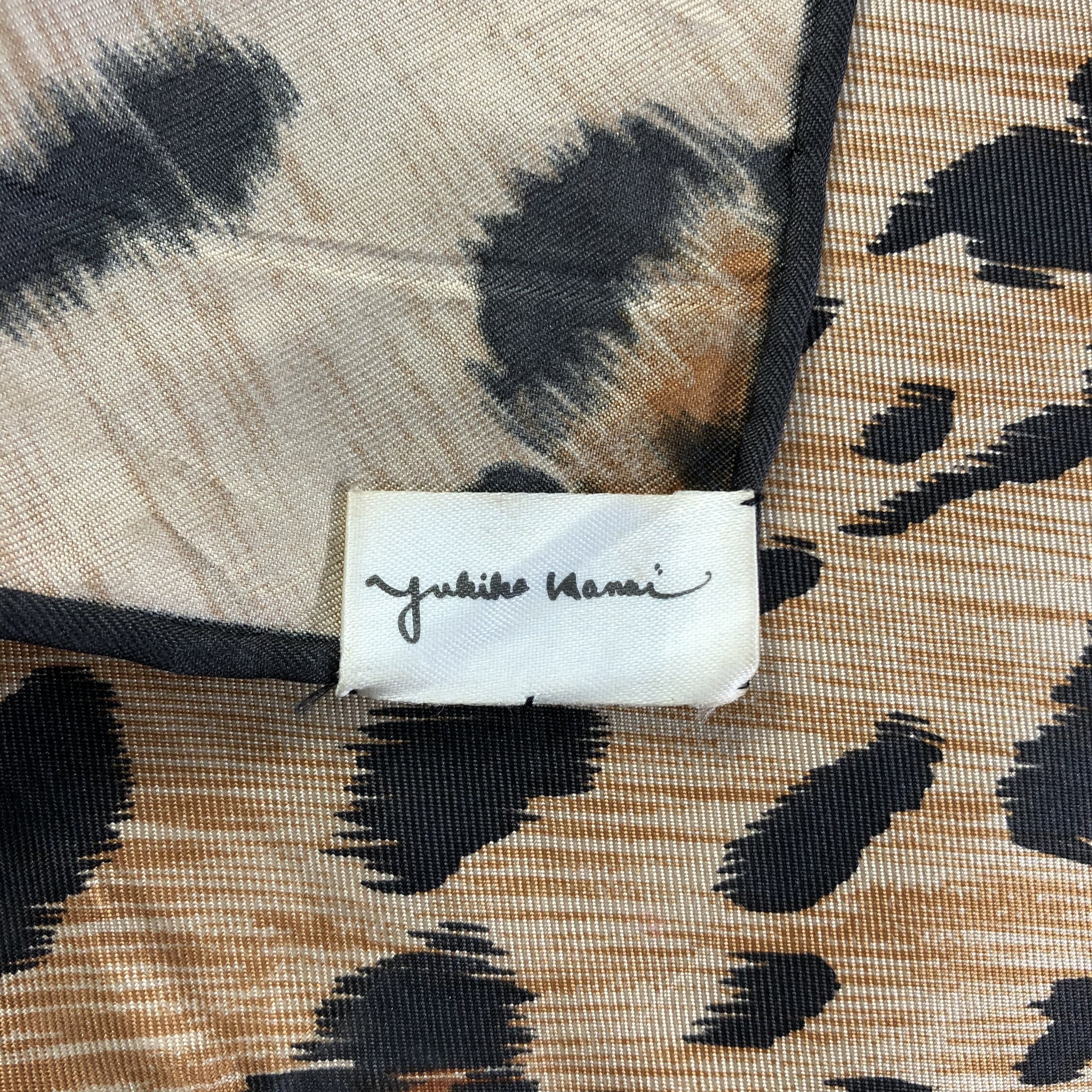 Vintage Vintage Yukiko Hanai Silk Scarf Size ONE SIZE - 5 Thumbnail