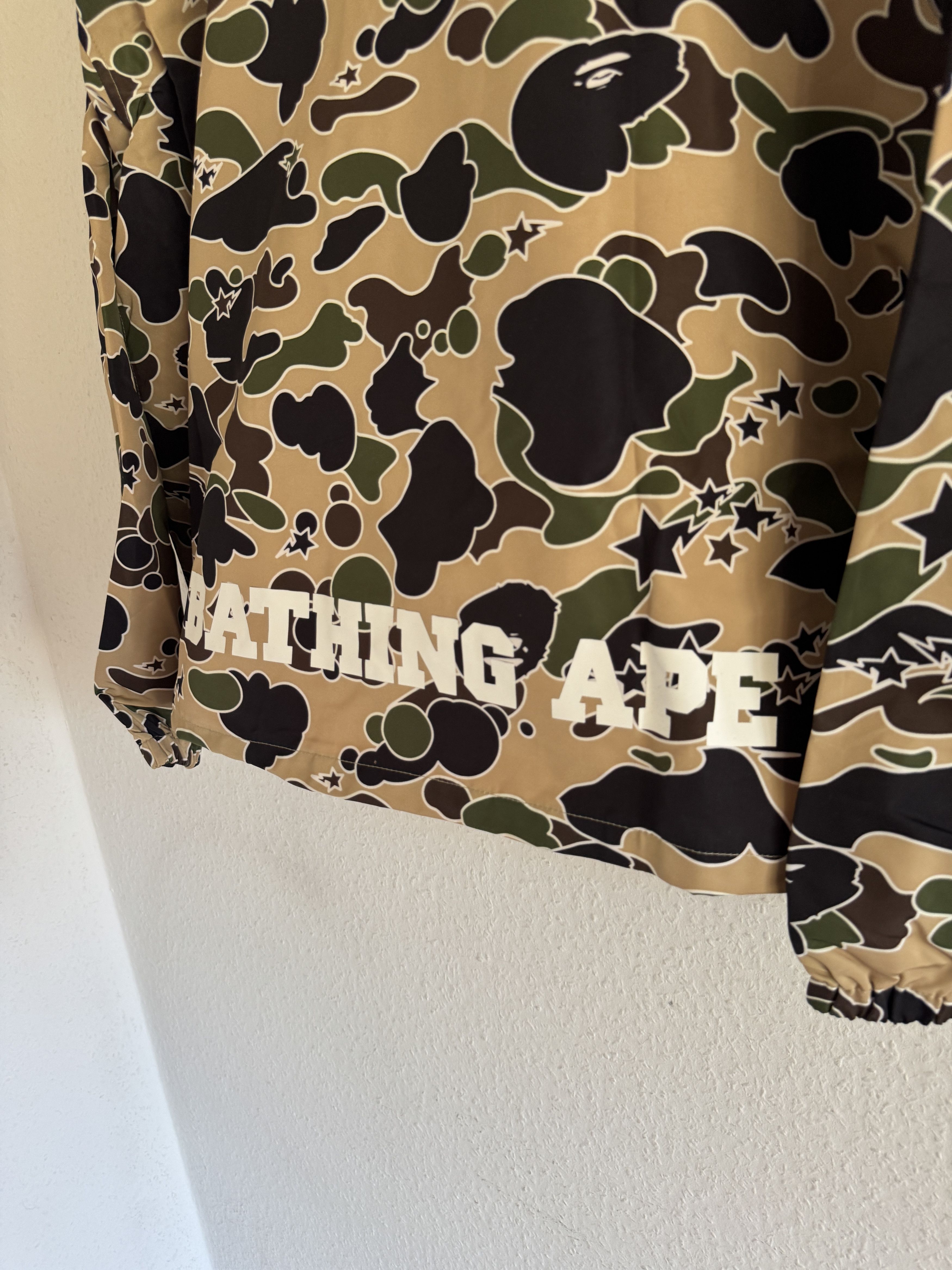Bape Sta Camo Relaxed Coach Jacket Size US XL / EU 56 / 4 - 11 Thumbnail
