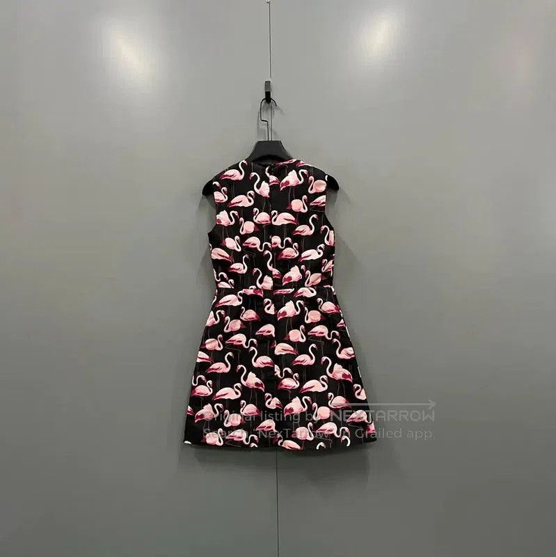Valentino Valentino Multicolor Cotton Summer Dress for Women . Size XL / US 12-14 / IT 48-50 - 2 Thumbnail