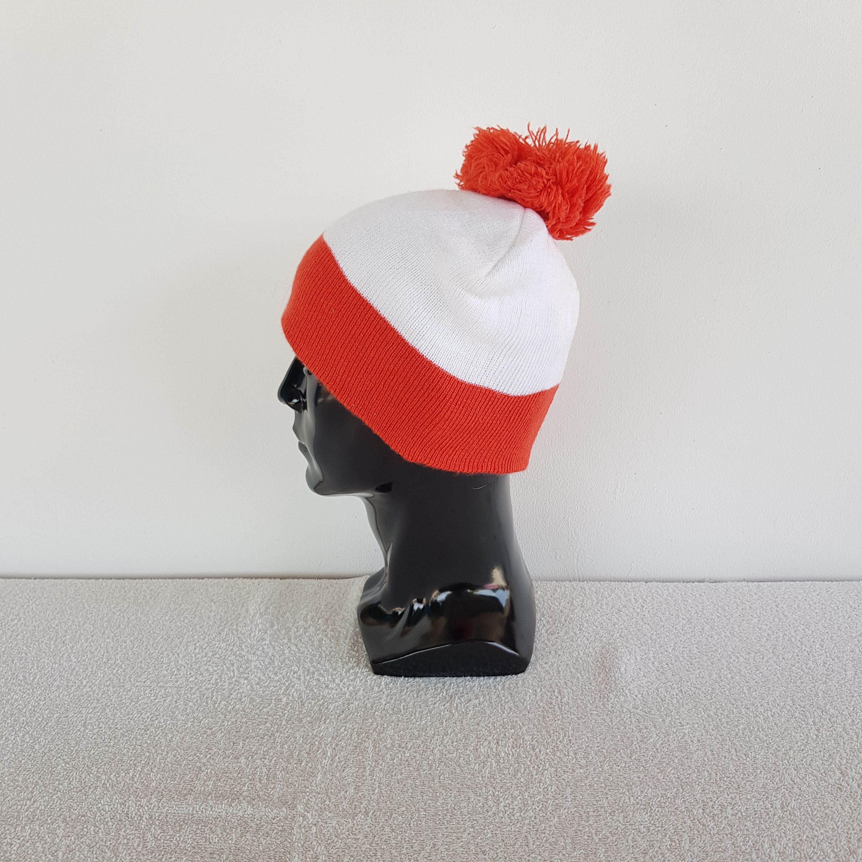 Other Vintage Wheres Wally Beanie 90s Movie Cartoon Snow Caps Hats Size ONE SIZE - 4 Thumbnail