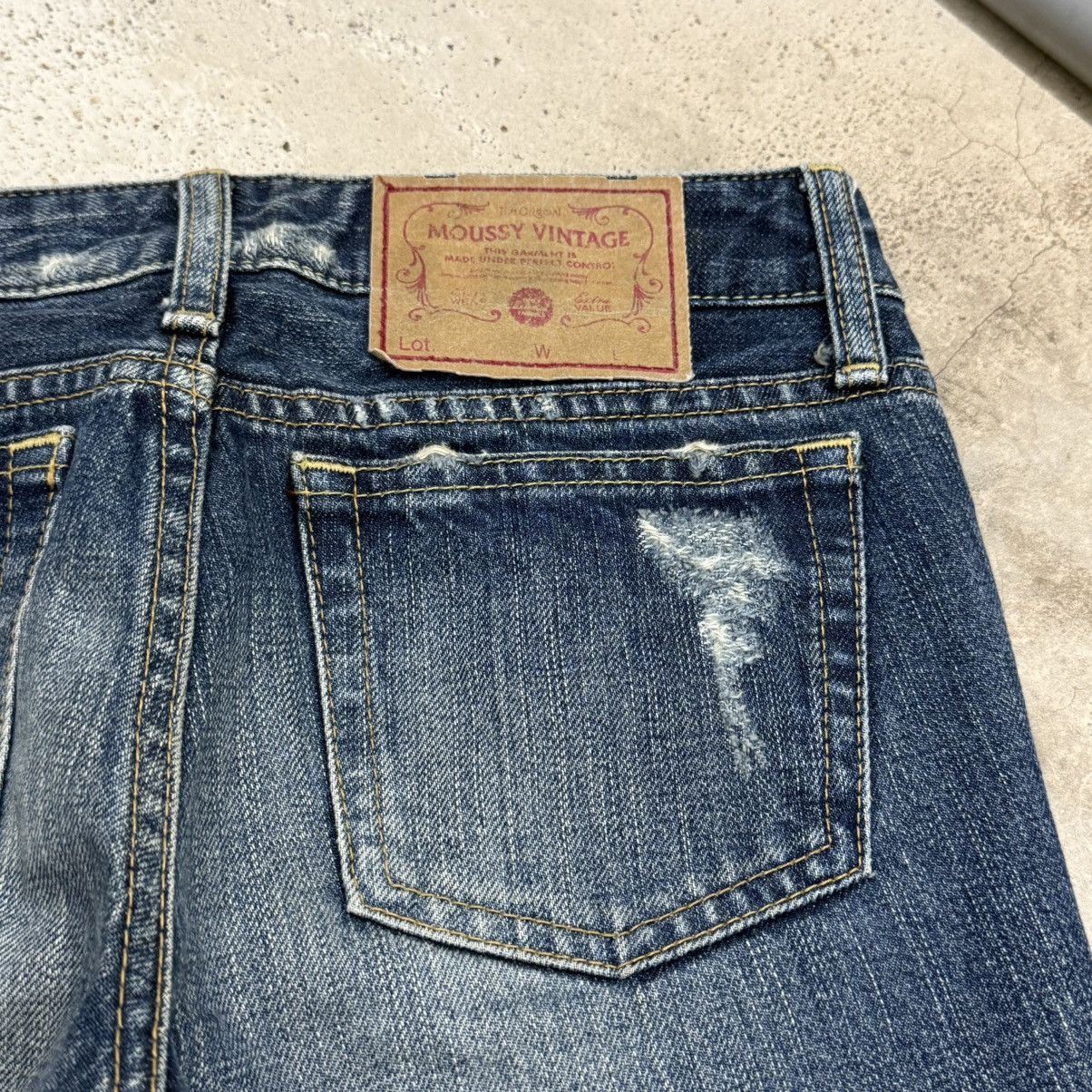 MOUSSY Moussy Vintage Distressed Skinny Denim Pants Size 23" - 12 Thumbnail