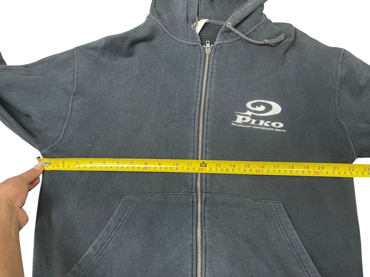 Vintage Vintage Piko Hawaiian Longboard Wear Hoodie Streetwear Size US M / EU 48-50 / 2 - 6 Thumbnail